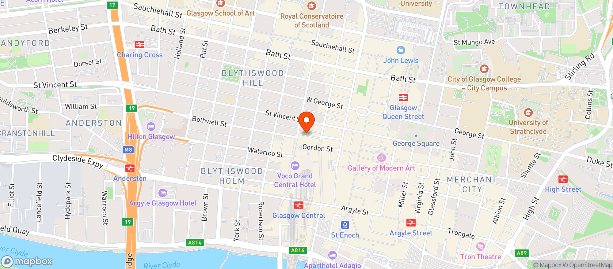 Map showing Stereo