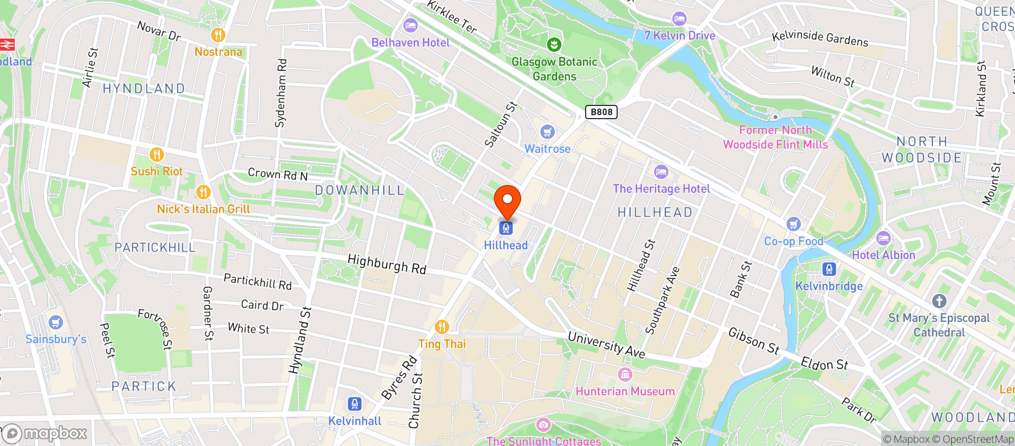 Map showing Curlers Rest