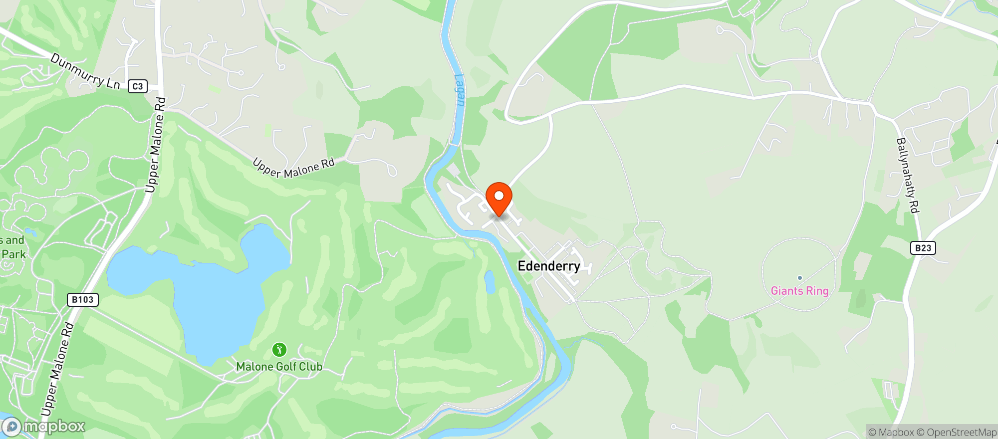 Map showing Dunnes Stores