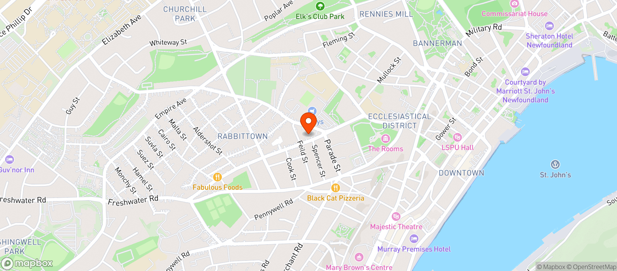 Map showing Sobeys