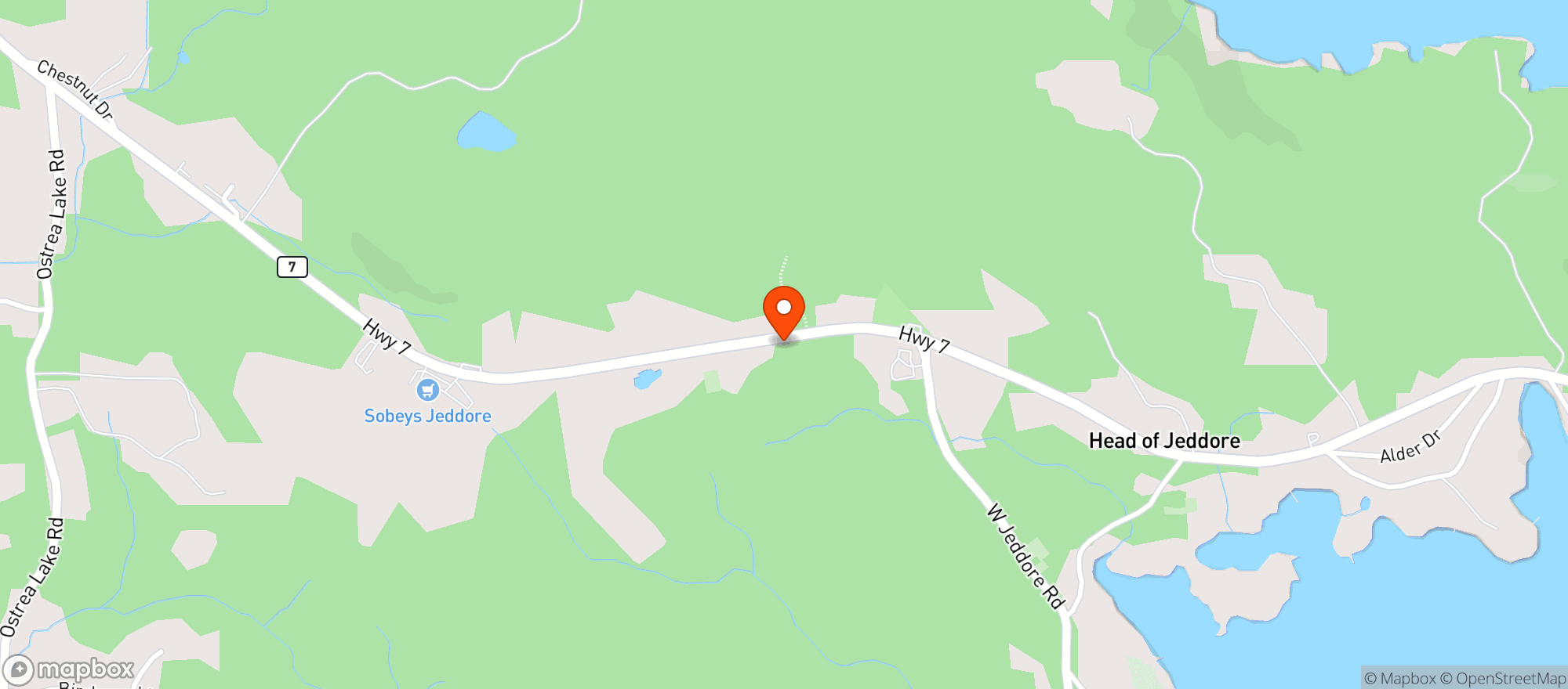Map showing Sobeys