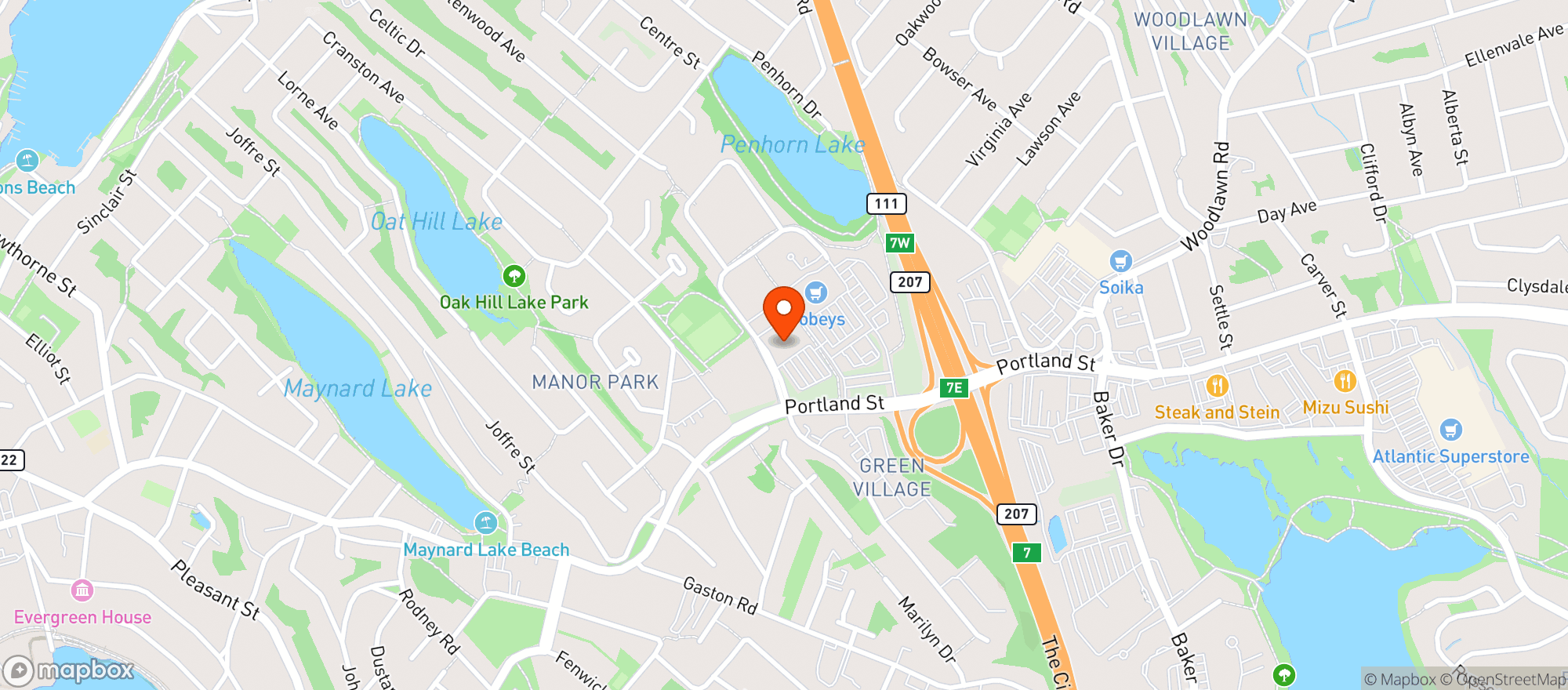Map showing Sobeys #776