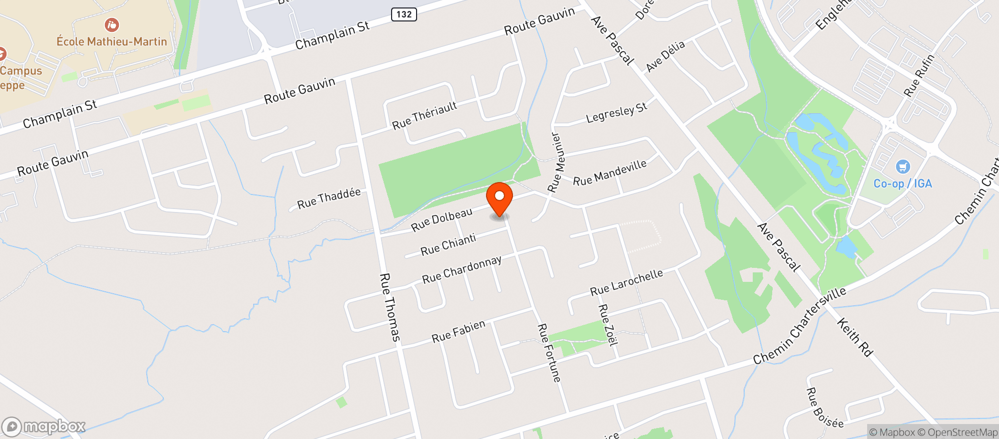 Map showing Sobeys