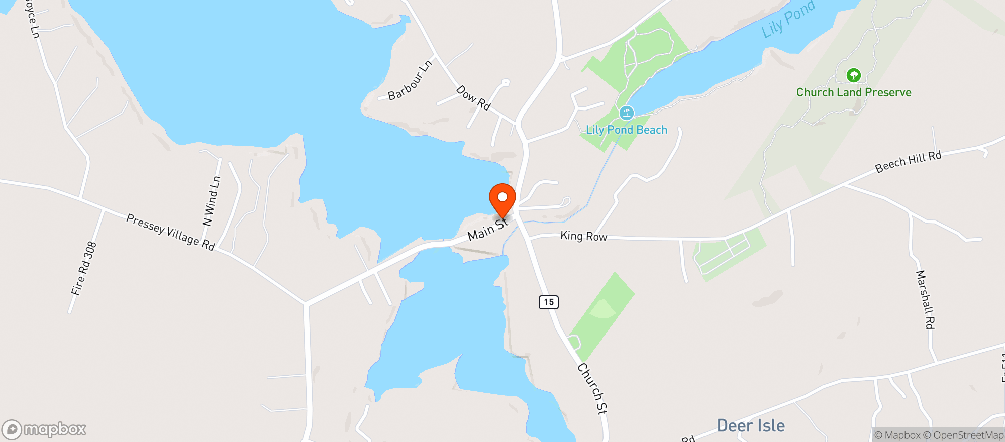 Map showing 44 north coffee