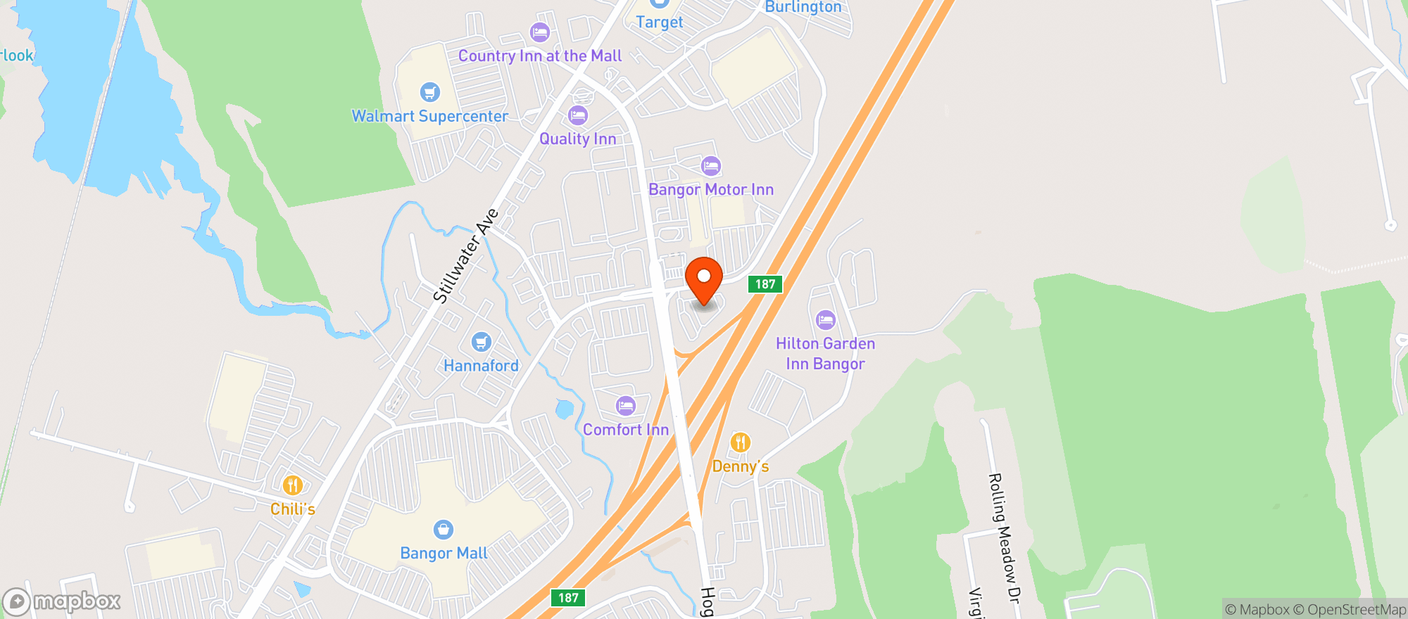 Map showing Longhorn Steakhouse #5343