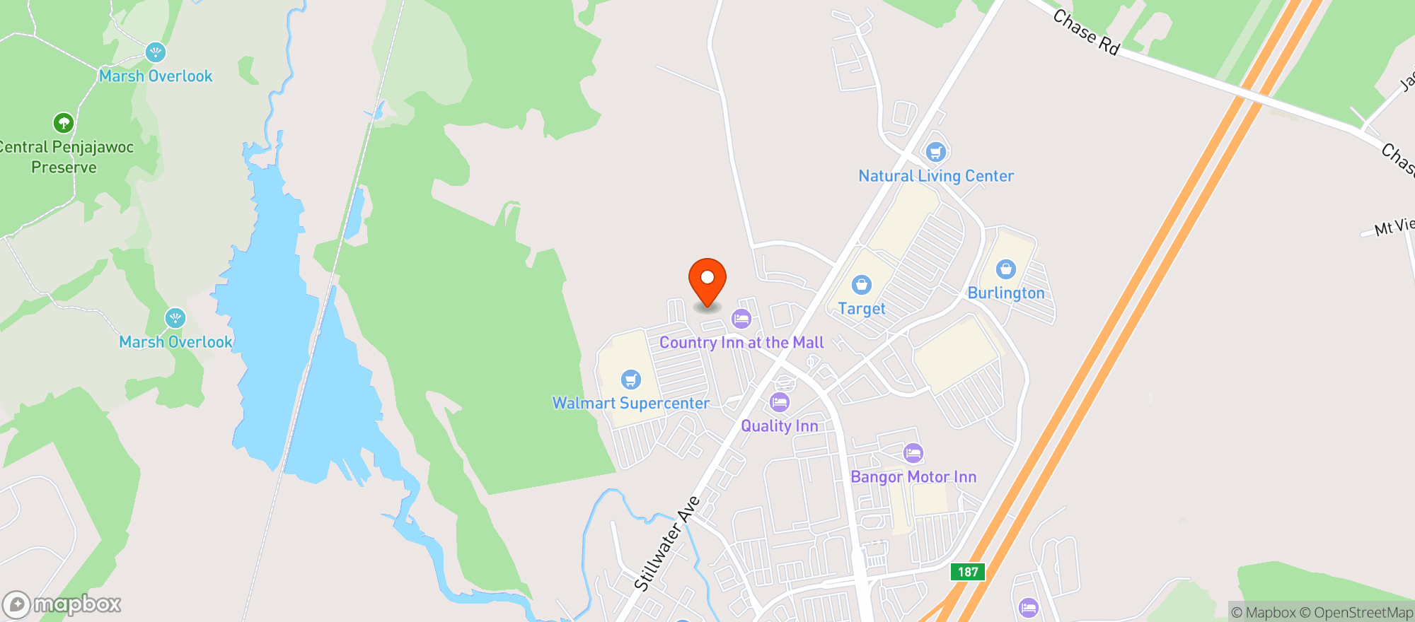 Map showing Kobe Ninja House