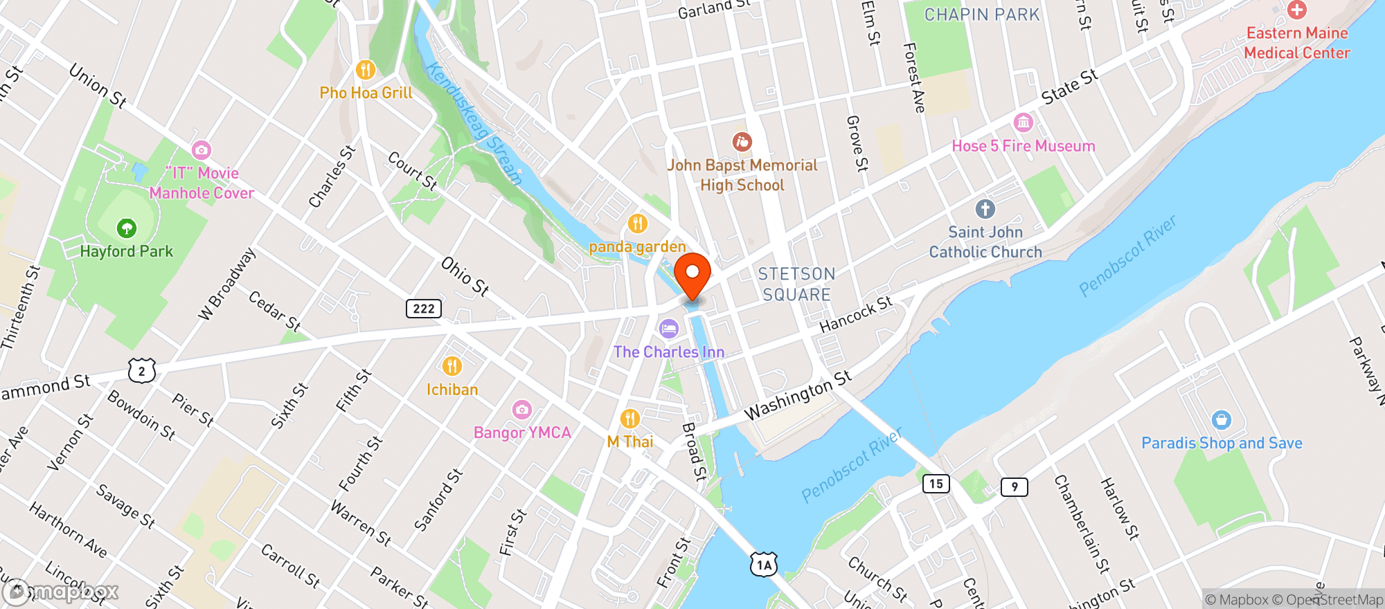 Map showing Barliman's