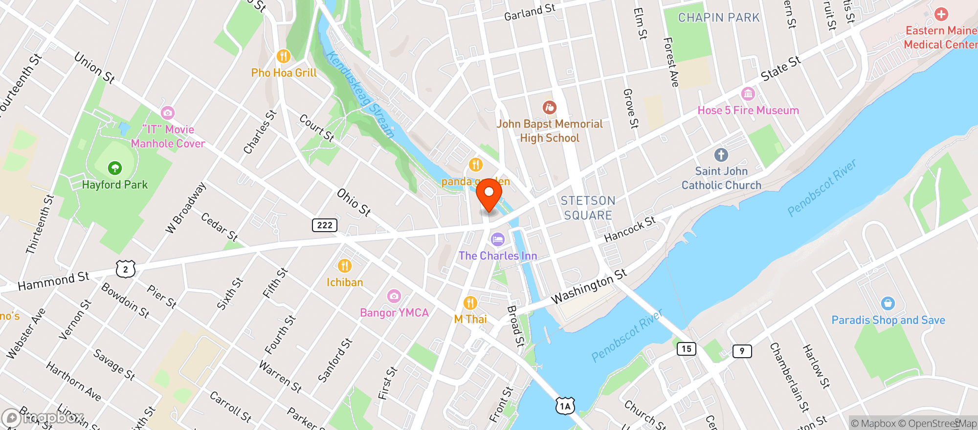 Map showing 11 Central