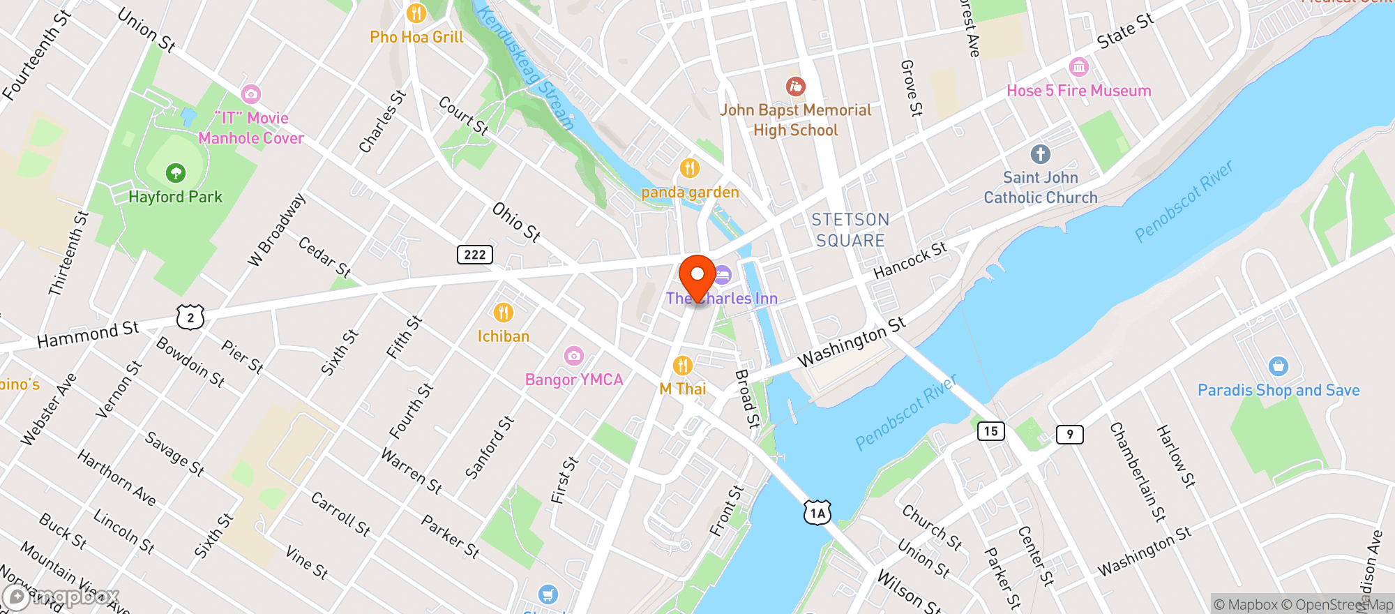 Map showing Nocturnem Draft Haus