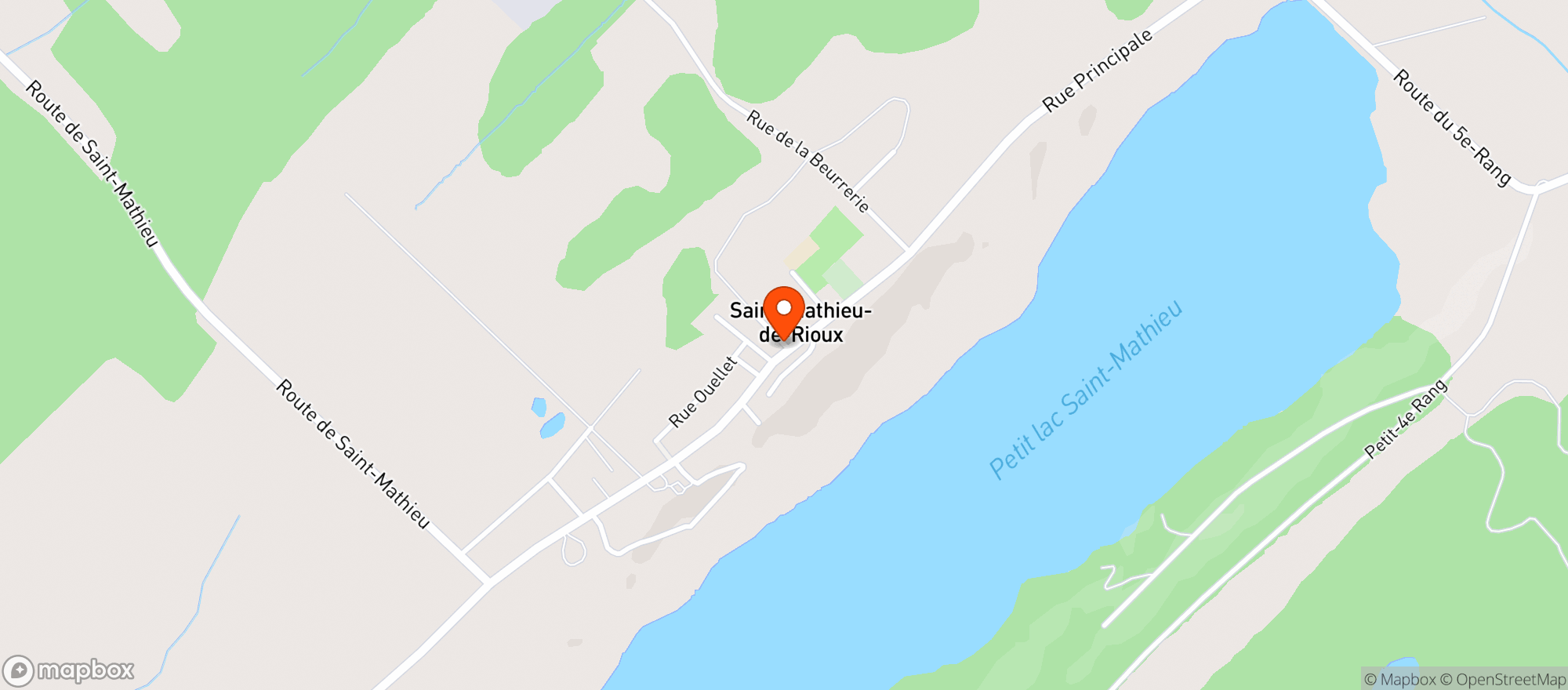 Map showing Marché de chez nous