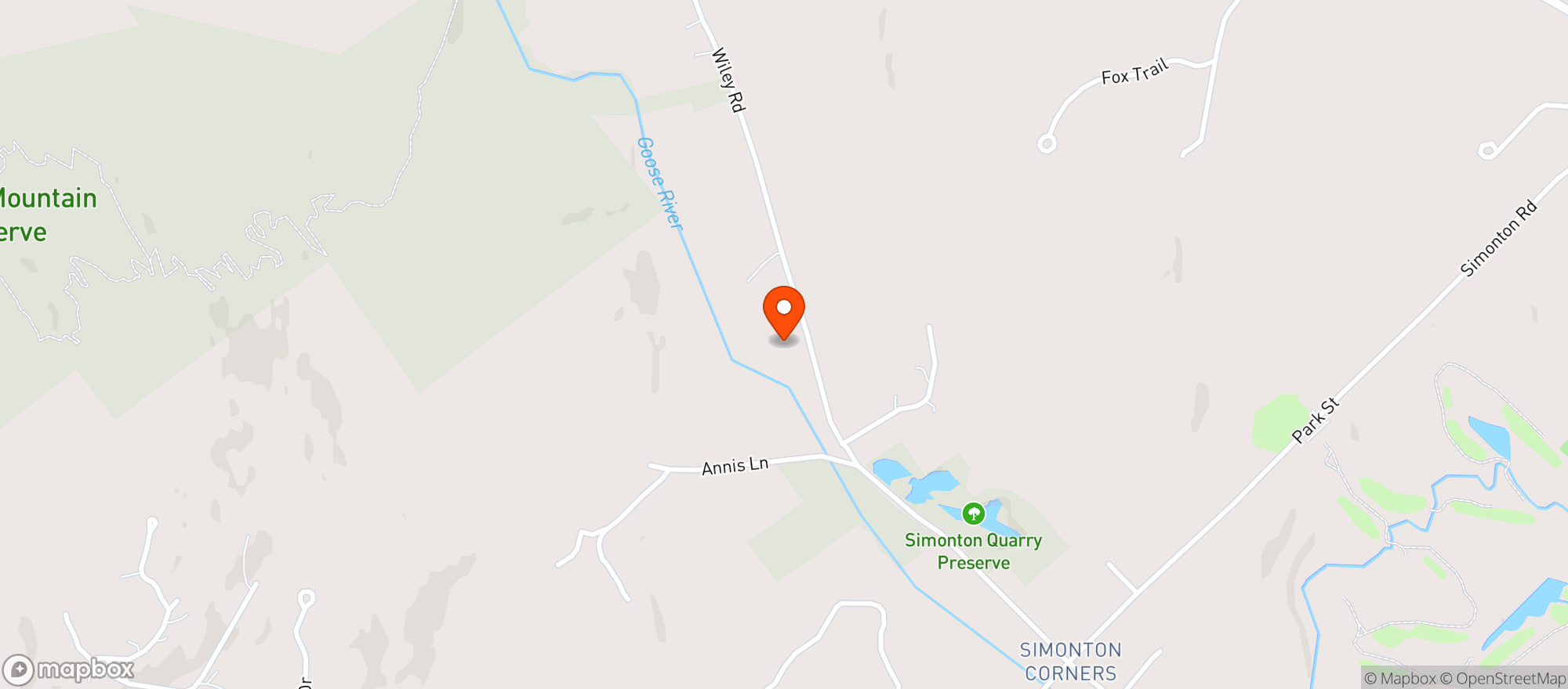 Map showing Sammy's Deluxe