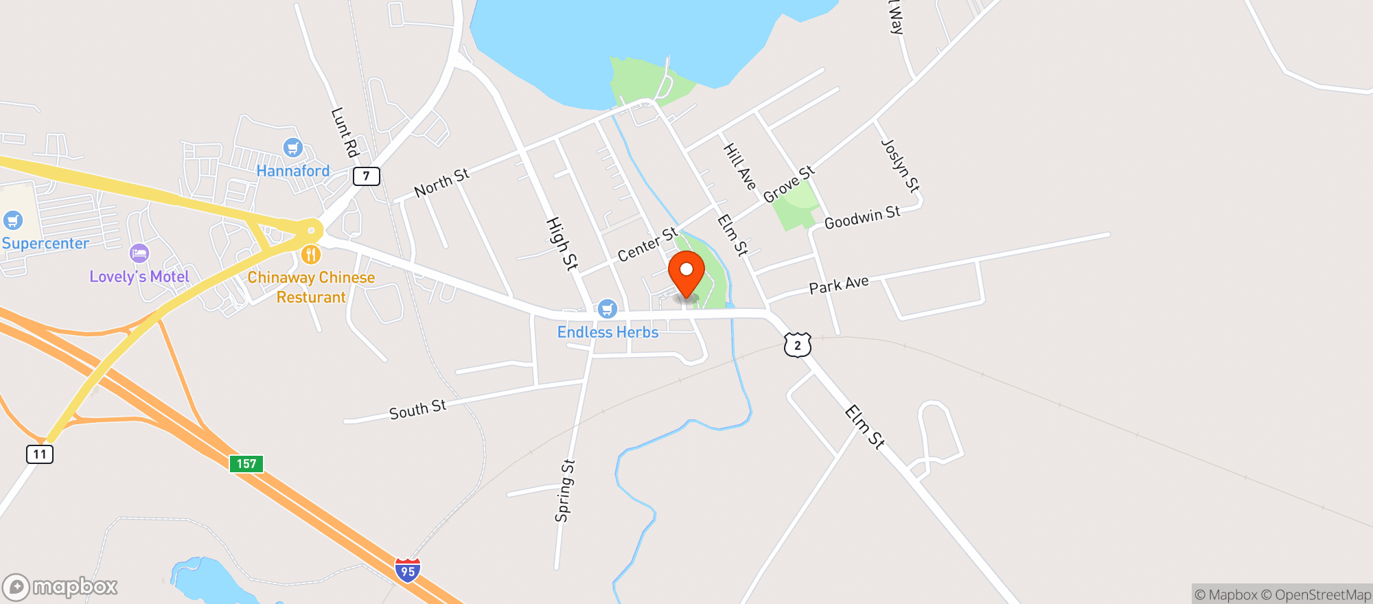 Map showing Tipped Trailer Co LLC