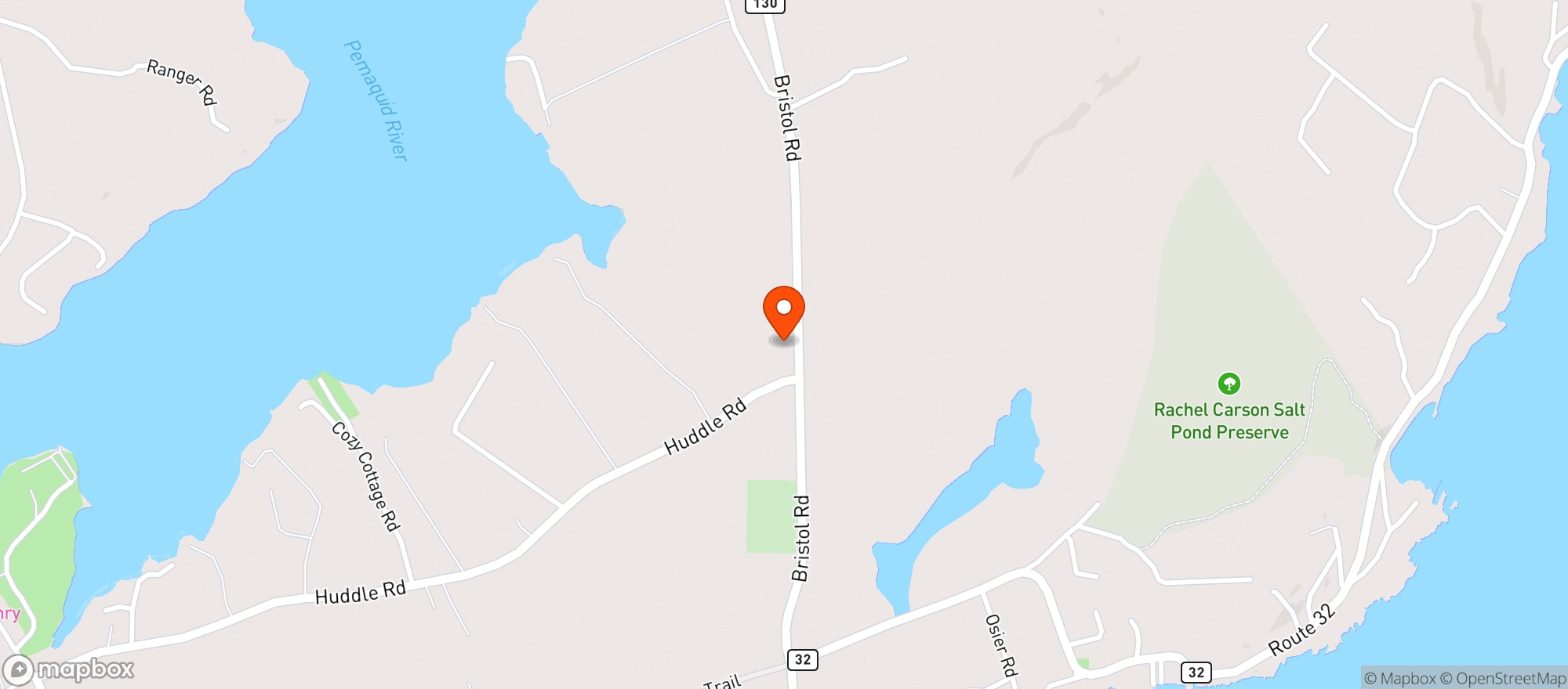 Map showing HARBOR LIGHT CONVENIENCE