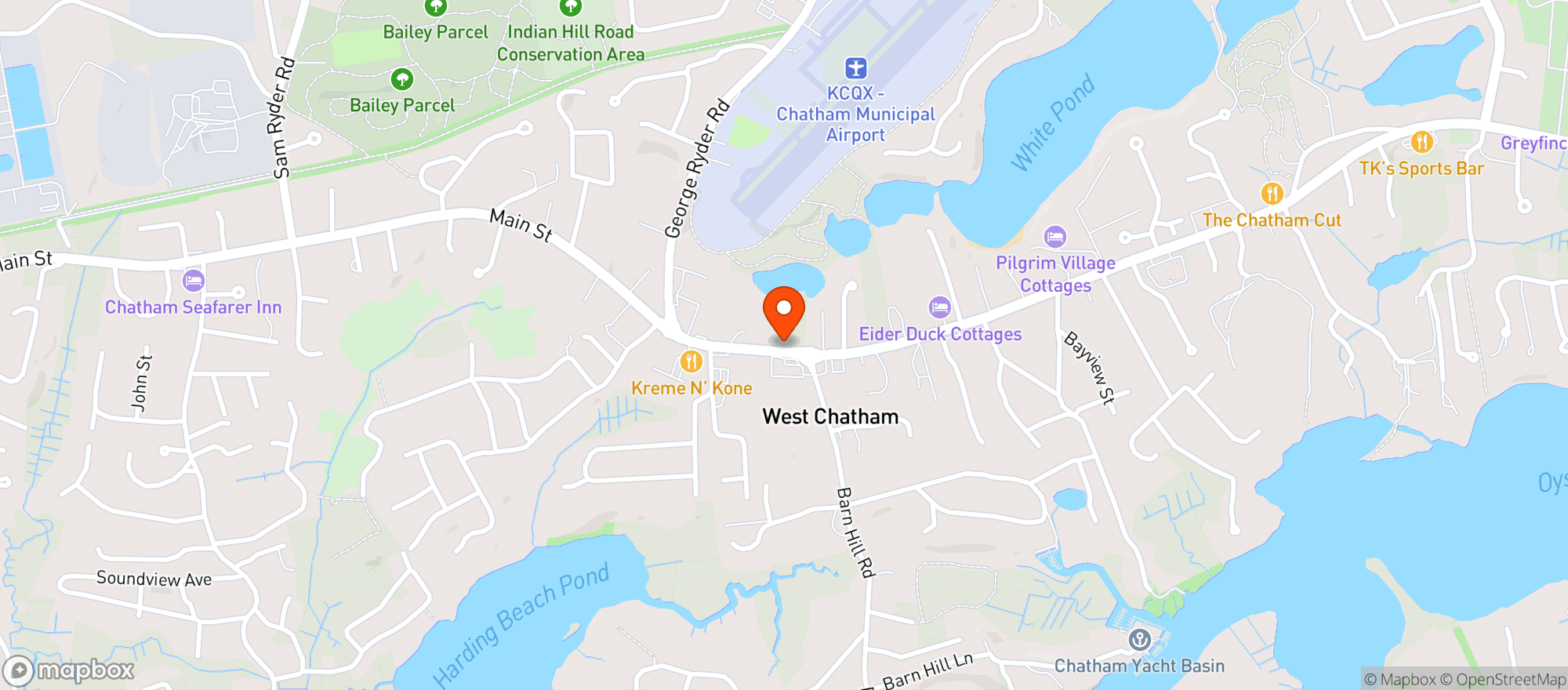 Map showing Shop Ahoy Liquors
