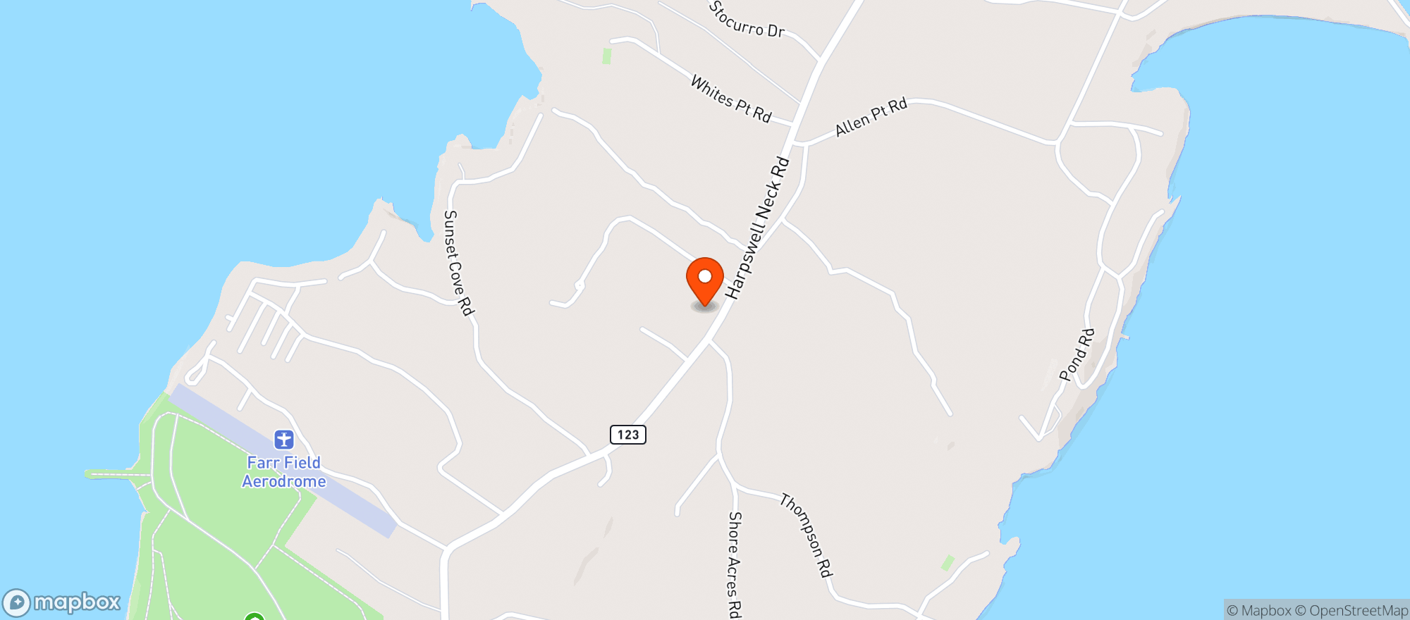 Map showing Uncle Pete'S Community