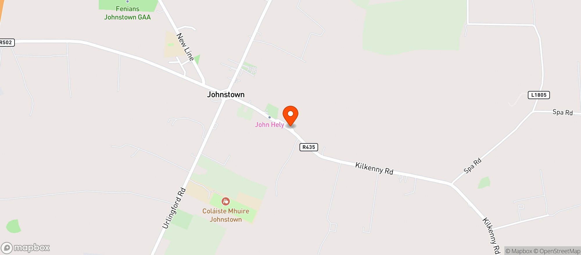 Map showing Dunnes Stores