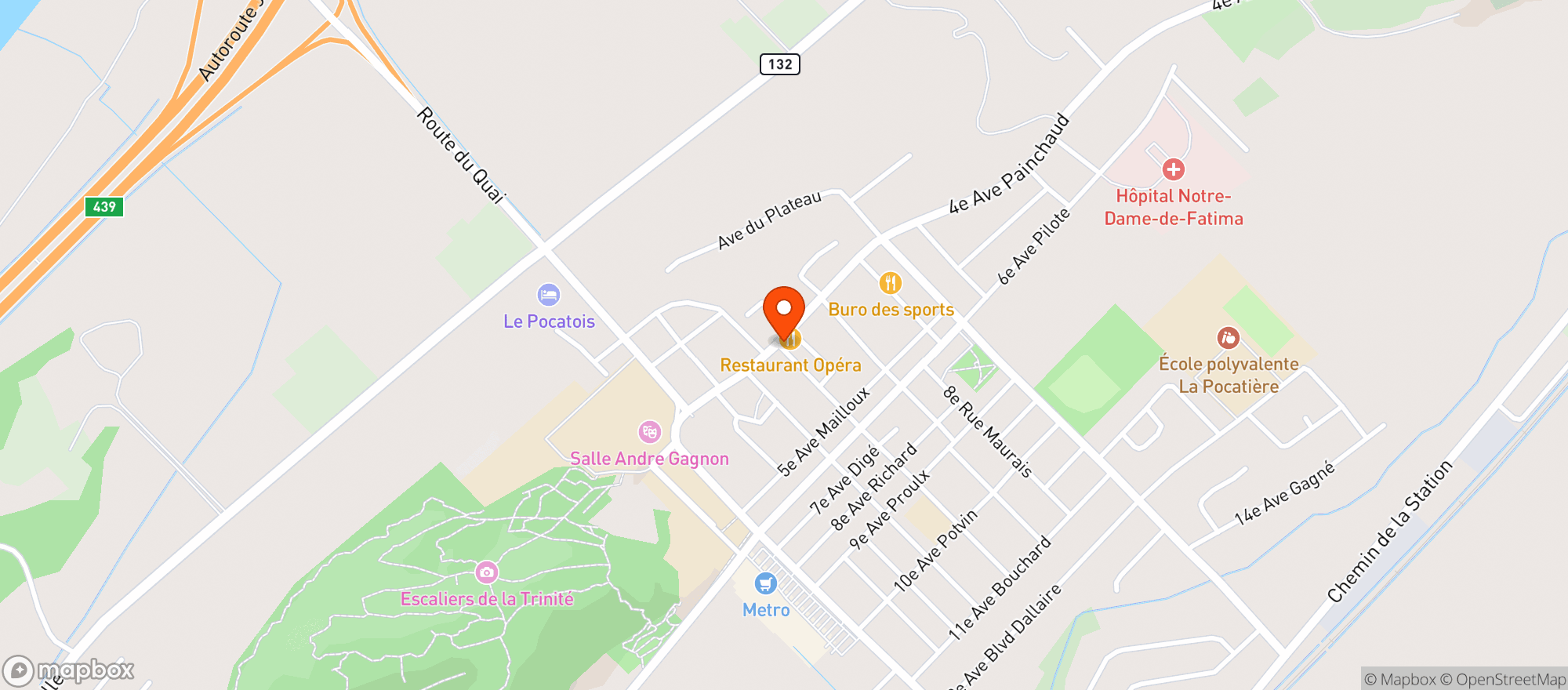 Map showing Marche Croisetiere #755