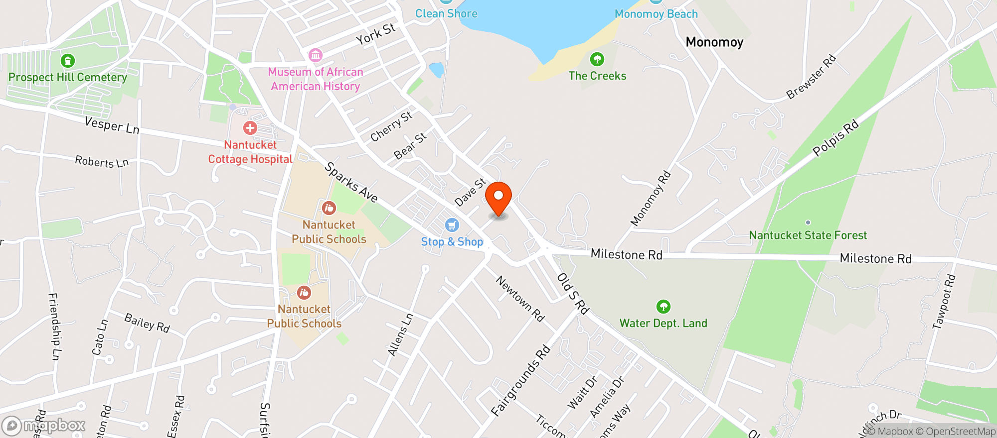 Map showing Lavender Farm Wellness