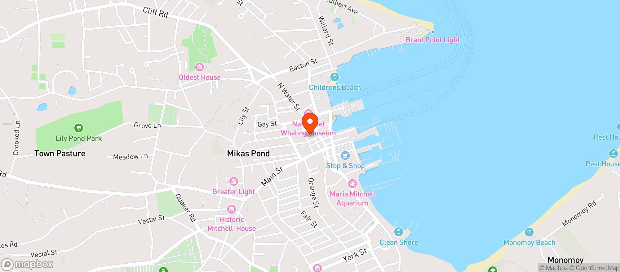 Map showing Club Car