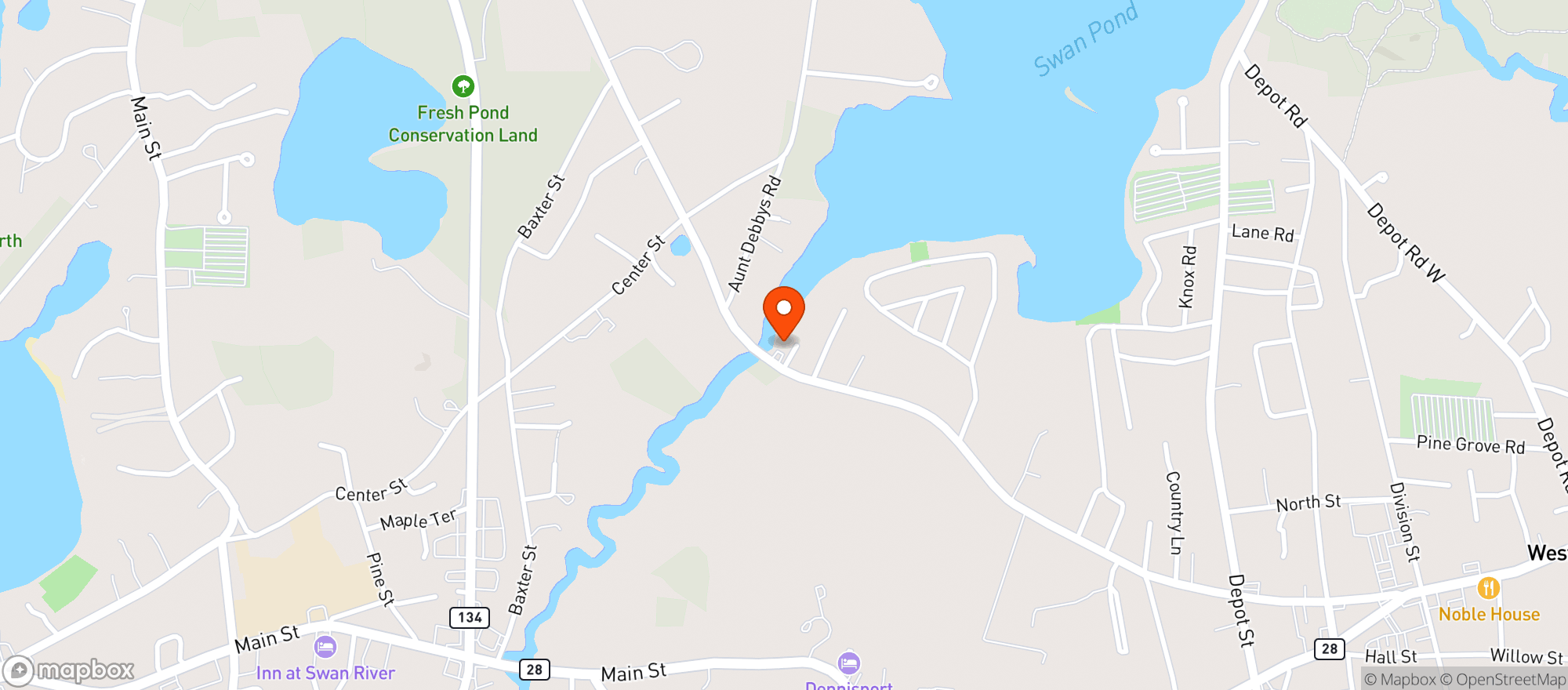 Map showing Green St Clancys