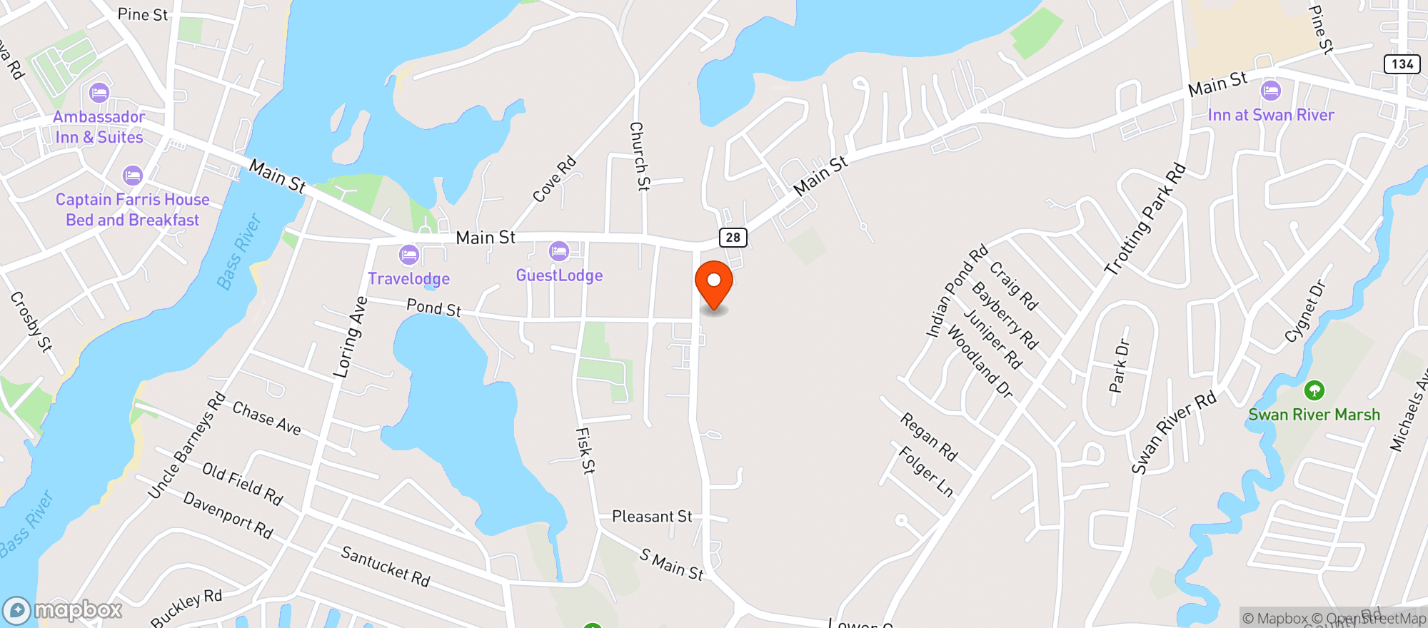 Map showing Paradise Liquors-ZK GROUP