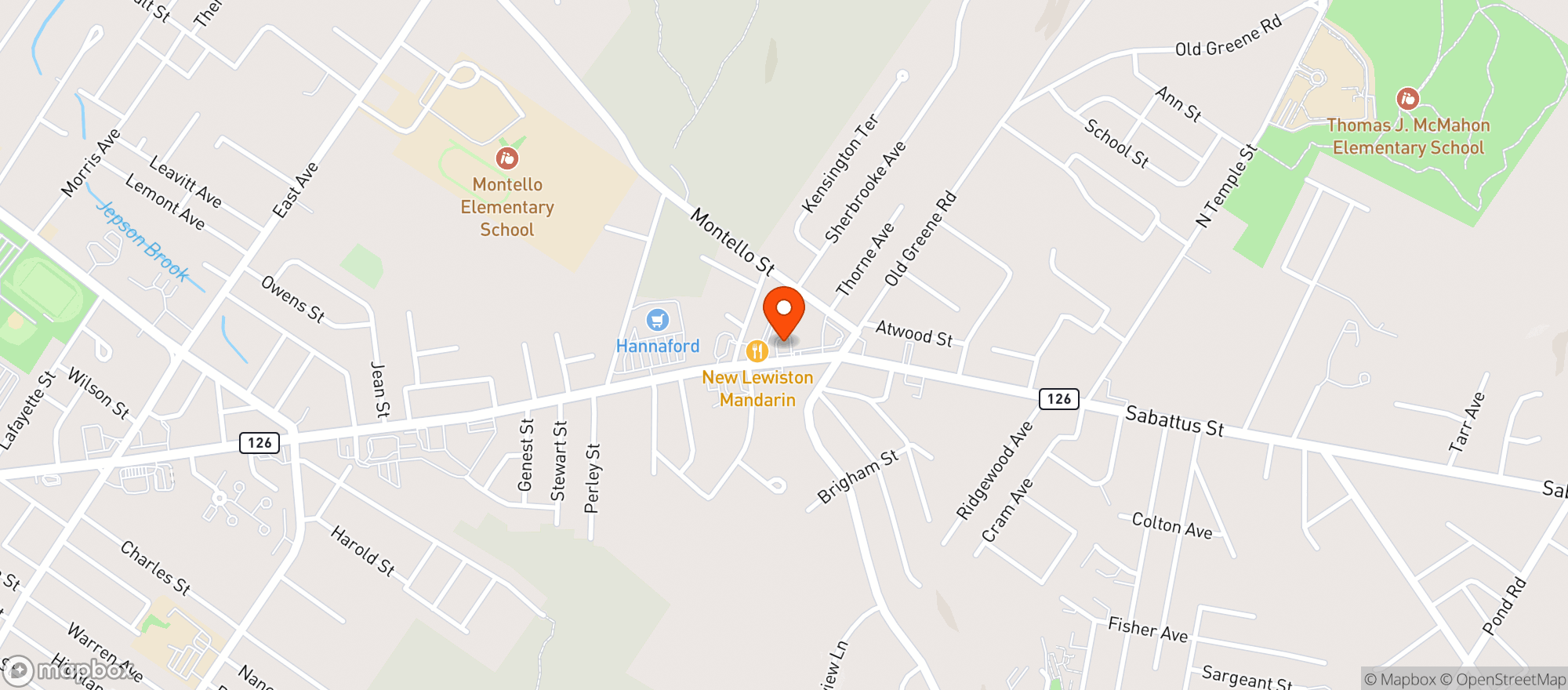 Map showing Highly