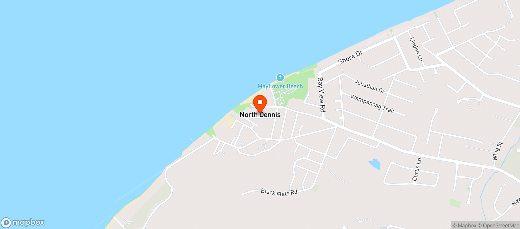 Map showing Stop & Shop - 0461 - Dennis