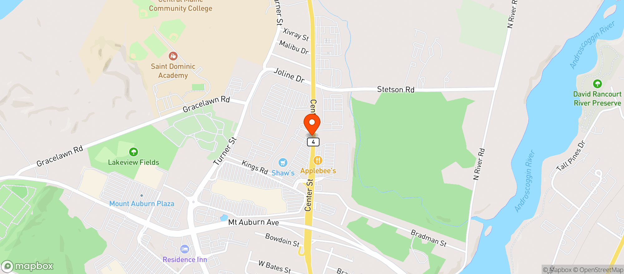 Map showing 99 Restaurant & Pub #67