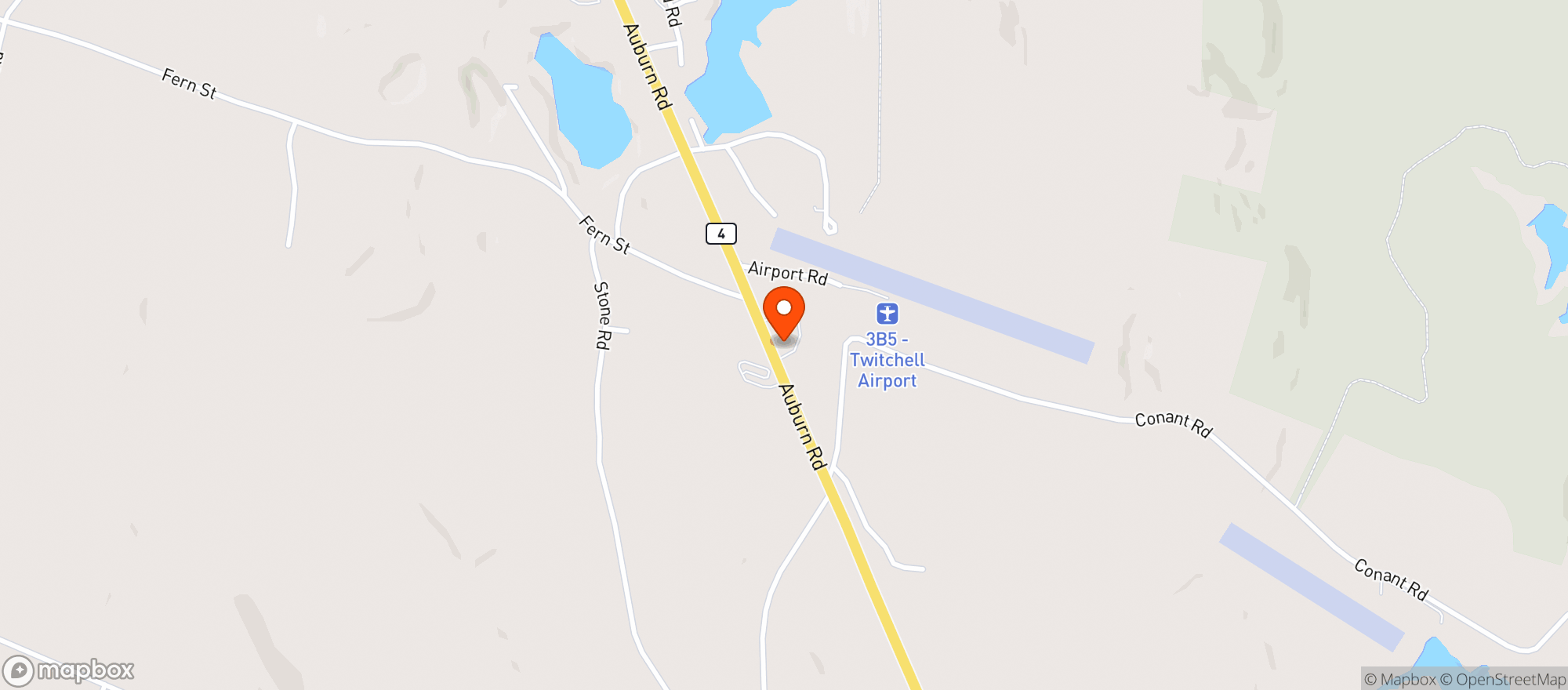 Map showing Rusty Lantern / 63turner