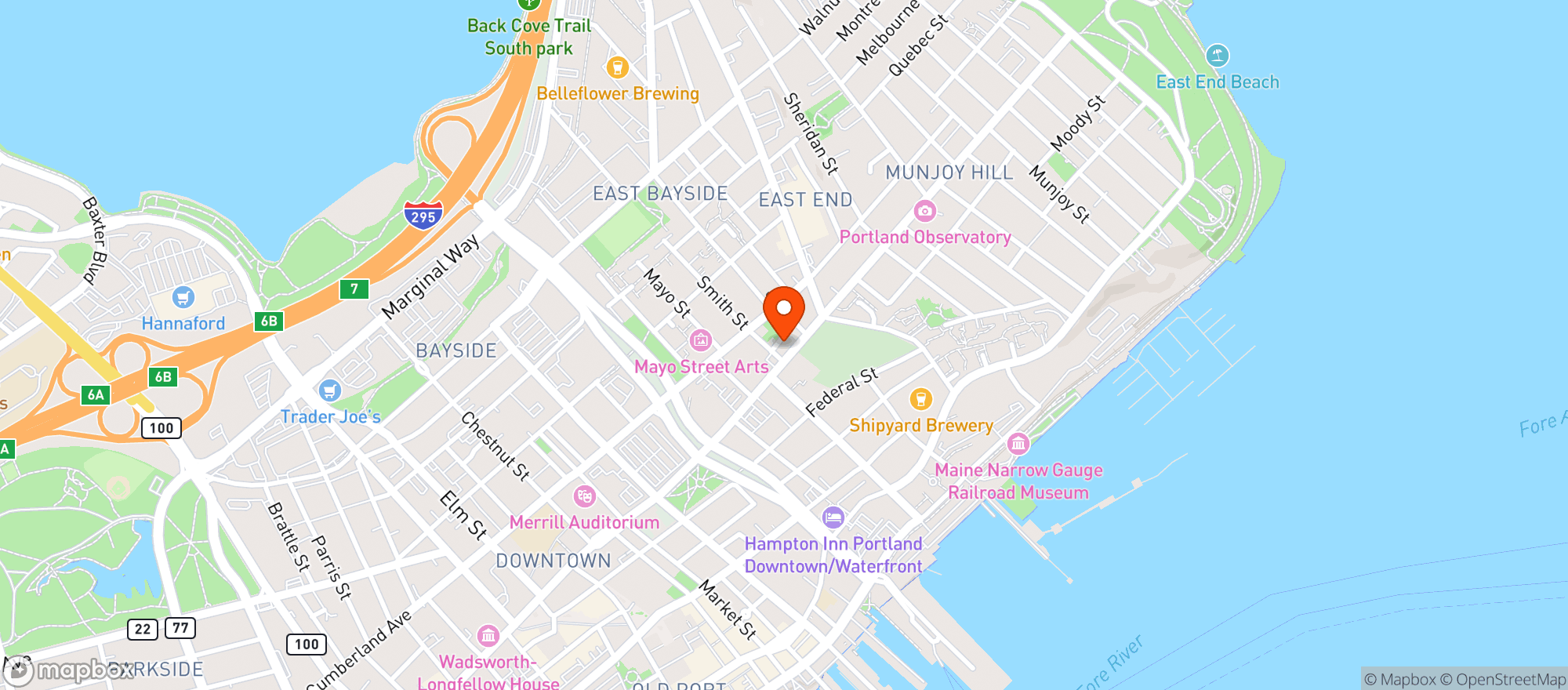 Map showing Lb Kitchen