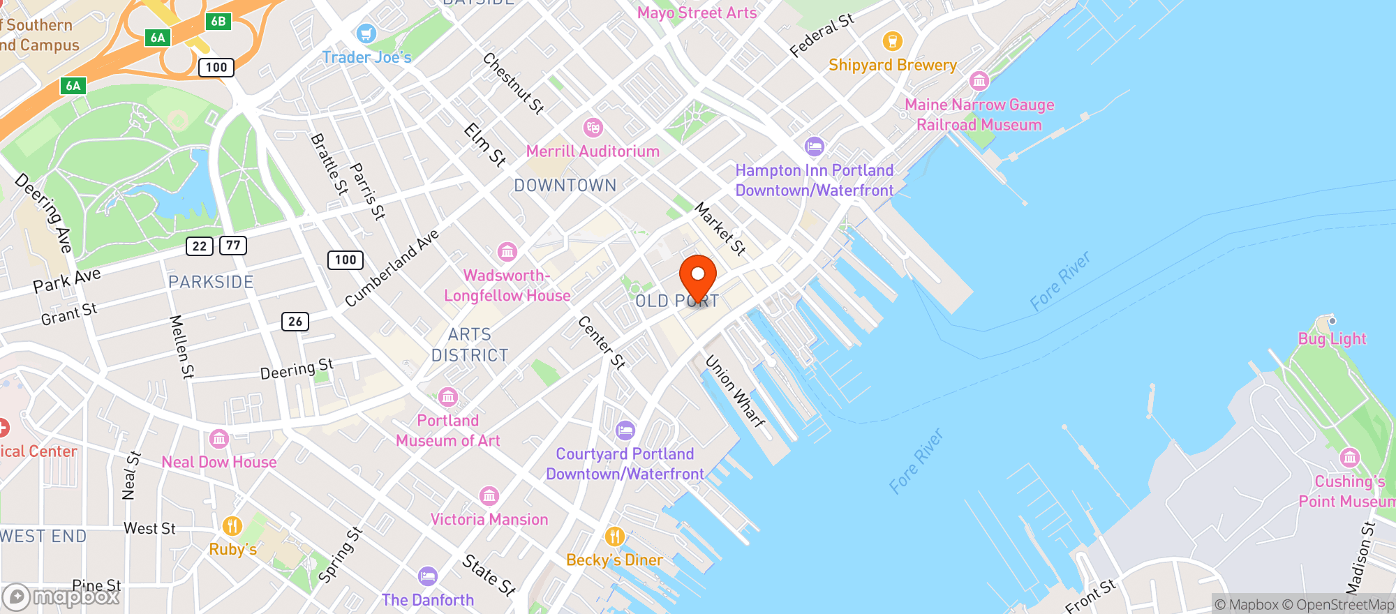 Map showing Room For Improvement Llc