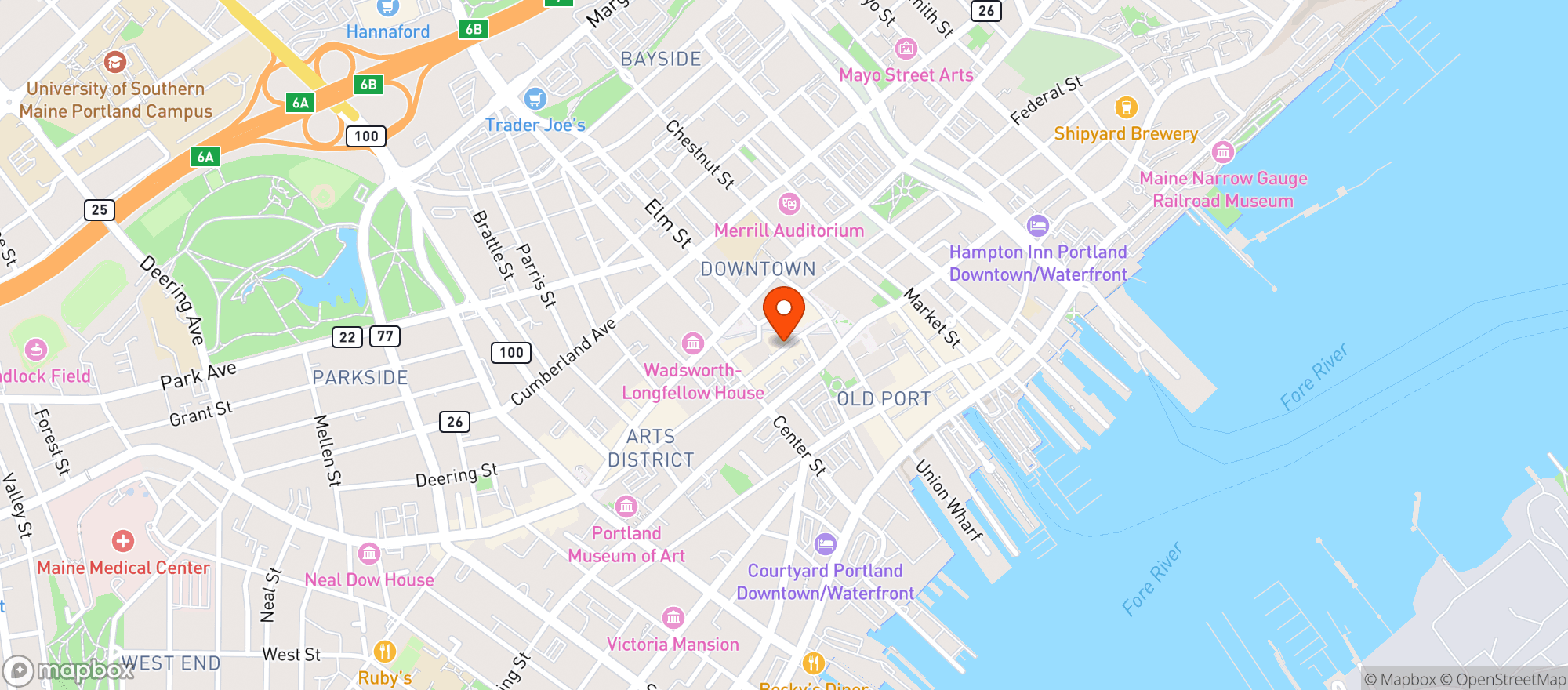 Map showing Sur Lie