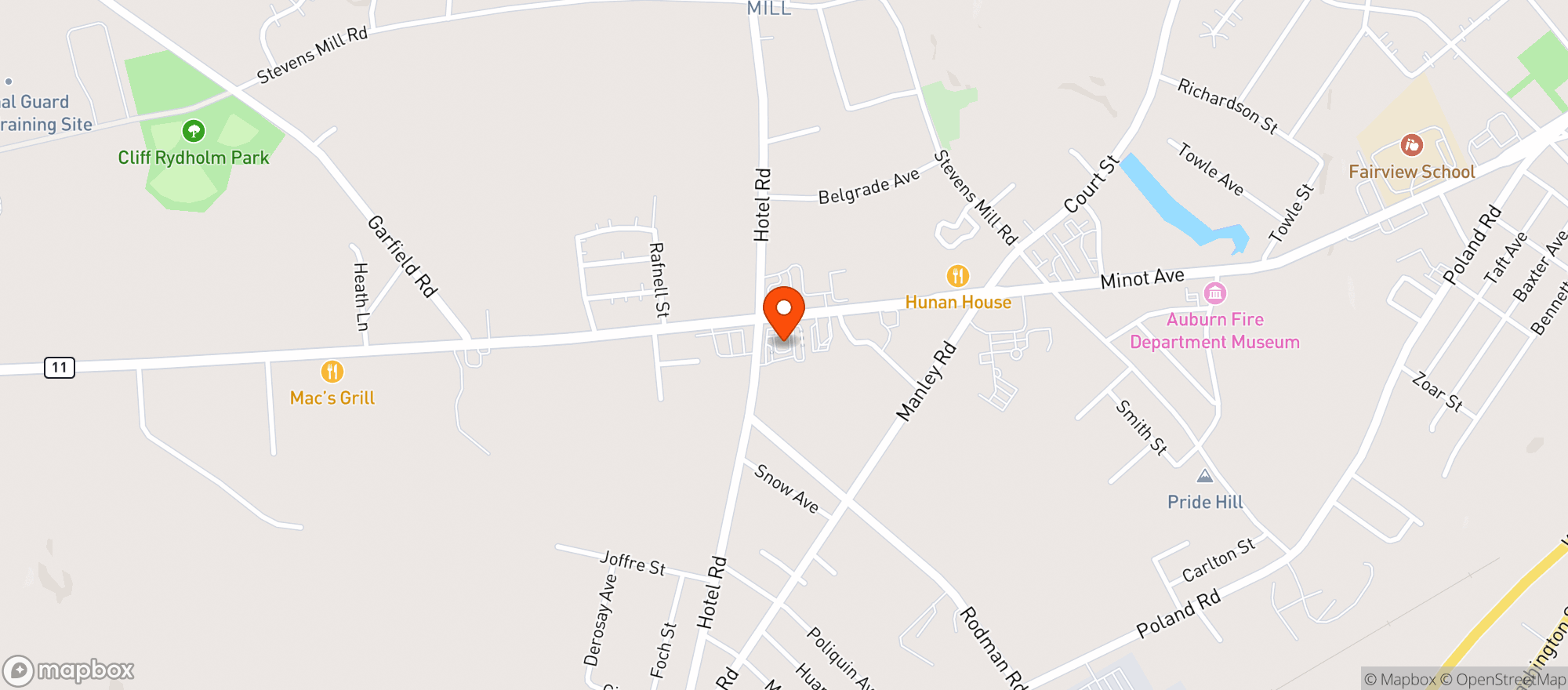 Map showing Nouria #1082