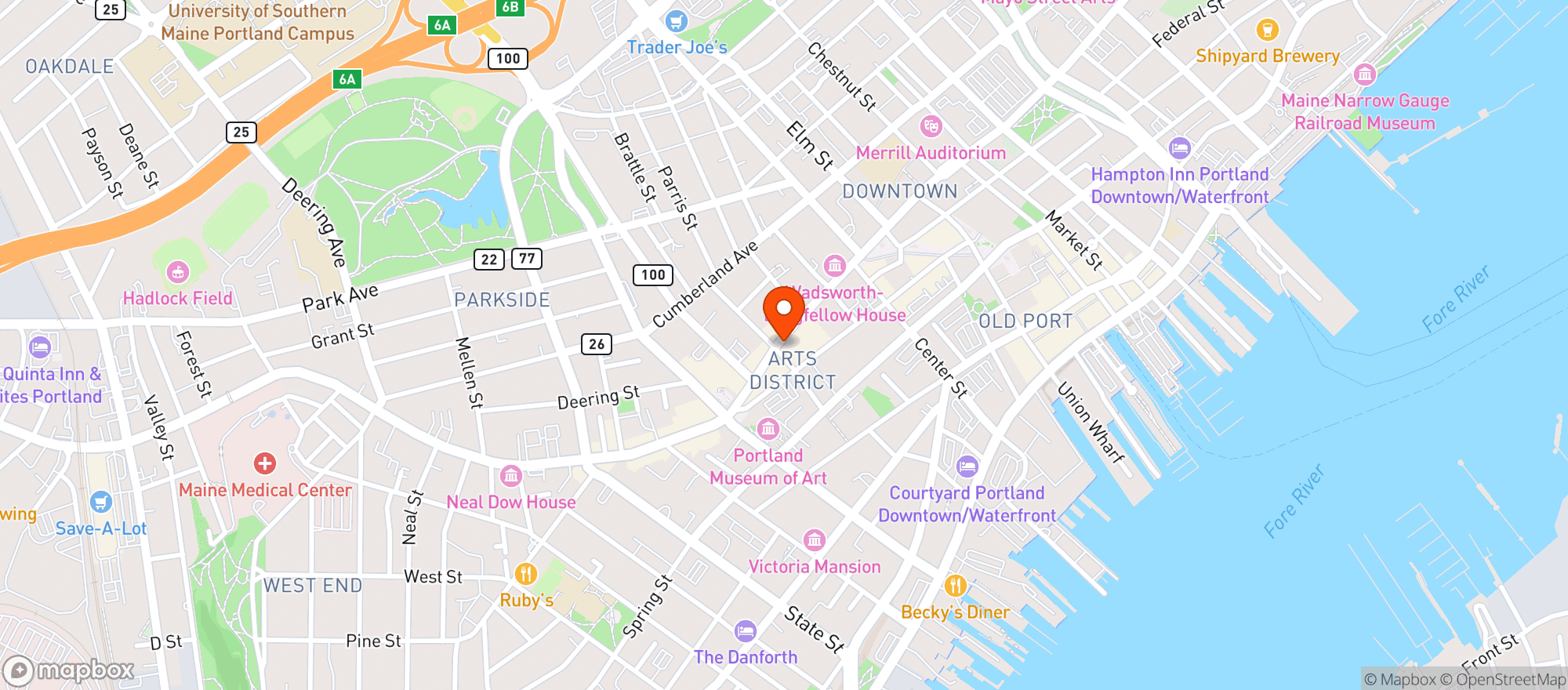 Map showing Taco Escobarr