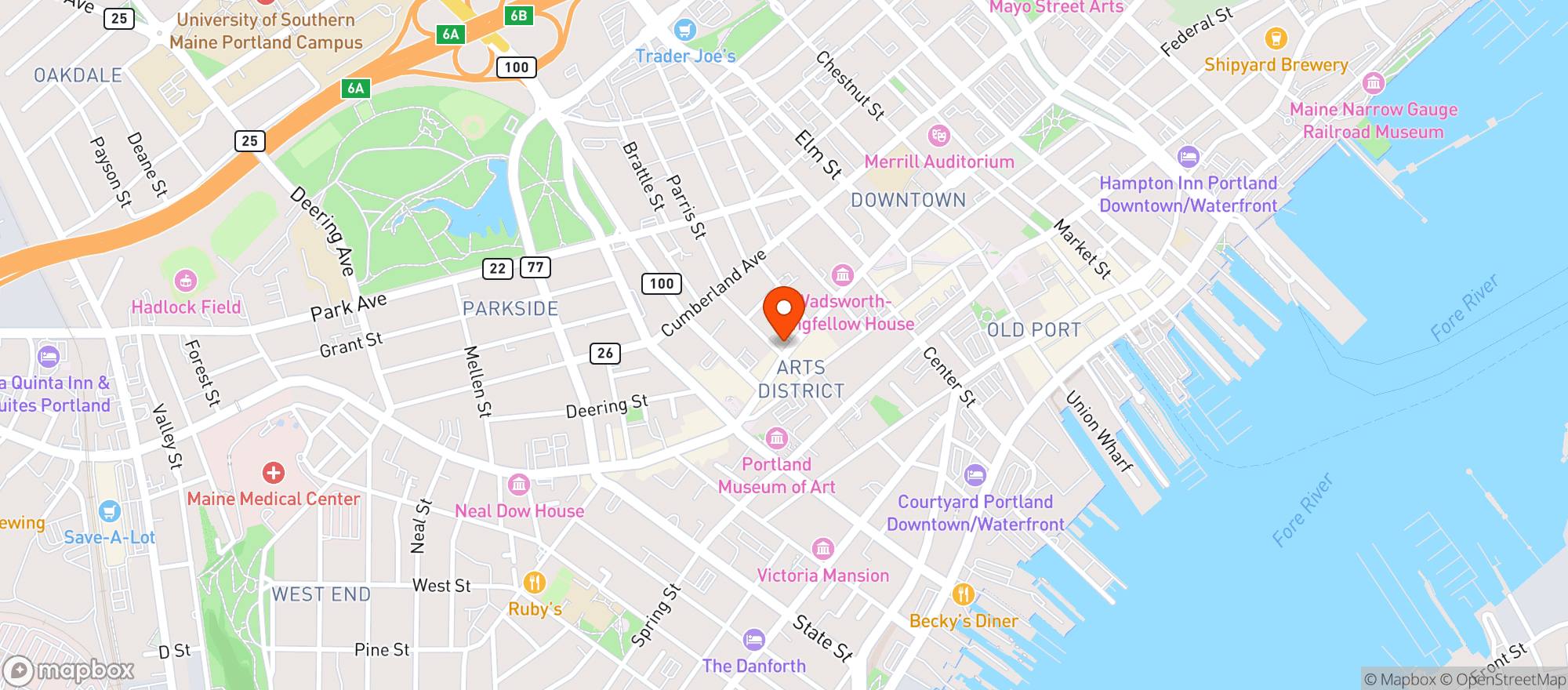 Map showing Another Round
