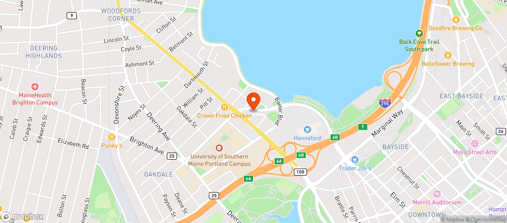 Map showing Landrace Cannabis Co