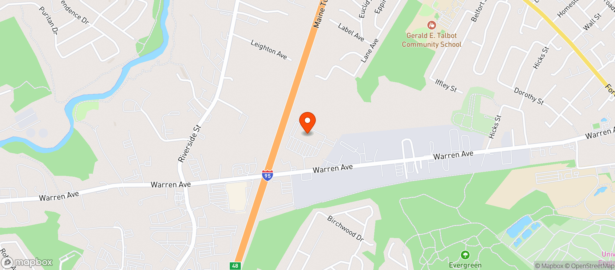 Map showing Bjs Wholesale Club #029