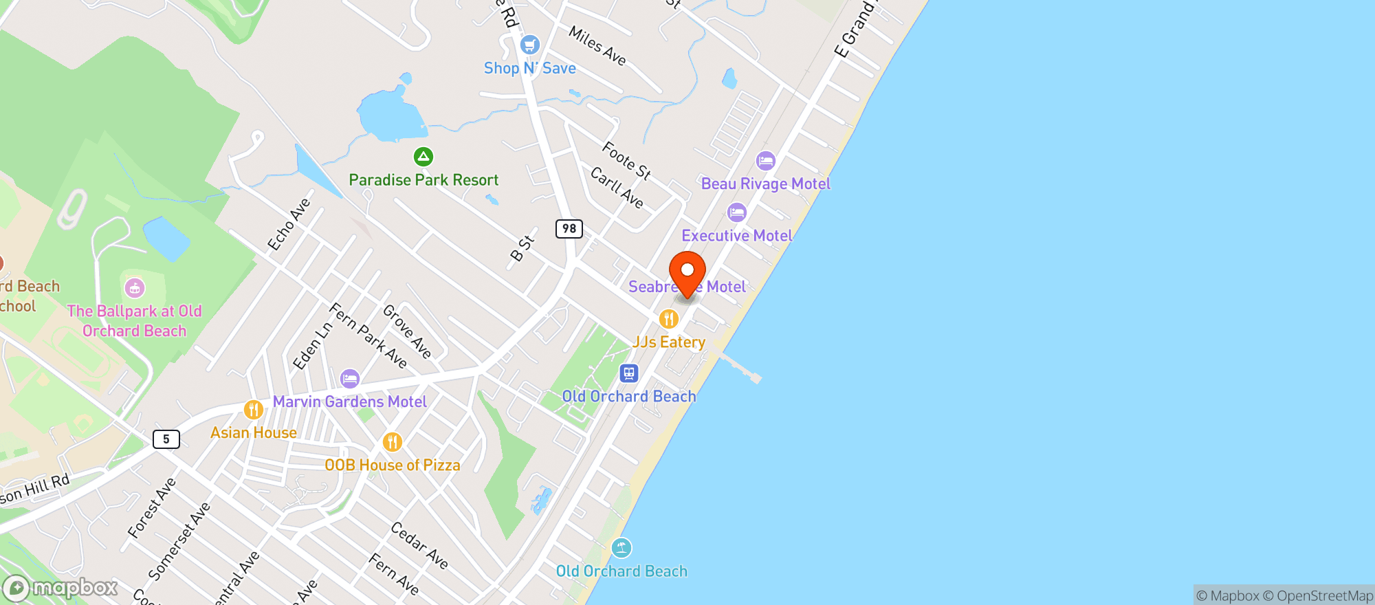 Map showing Tequila Frog S Local Cant