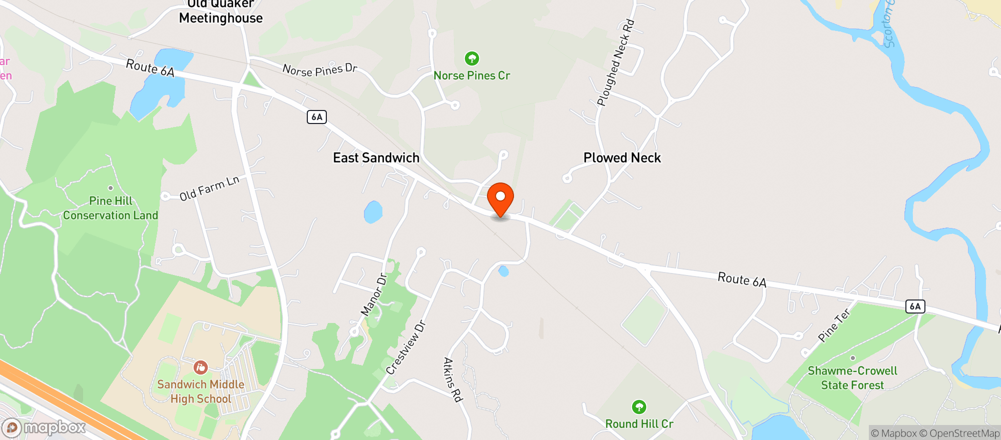 Map showing Fathers Kitchen & Taphouse