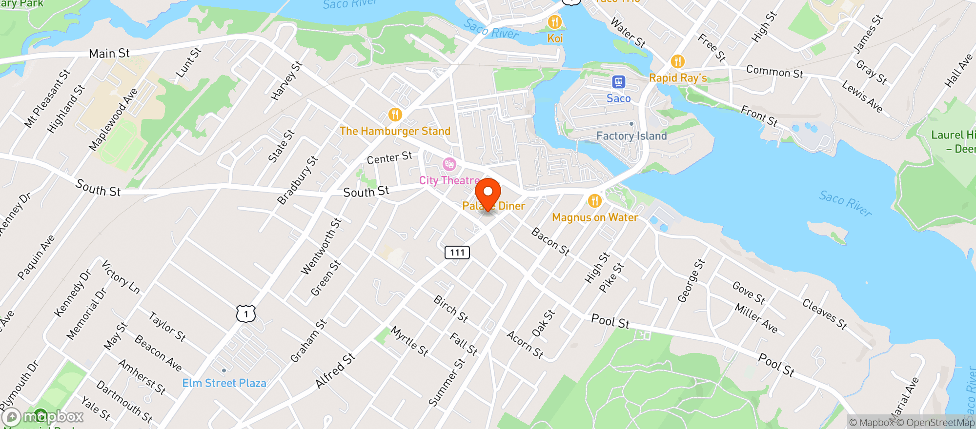 Map showing Ore Nell S