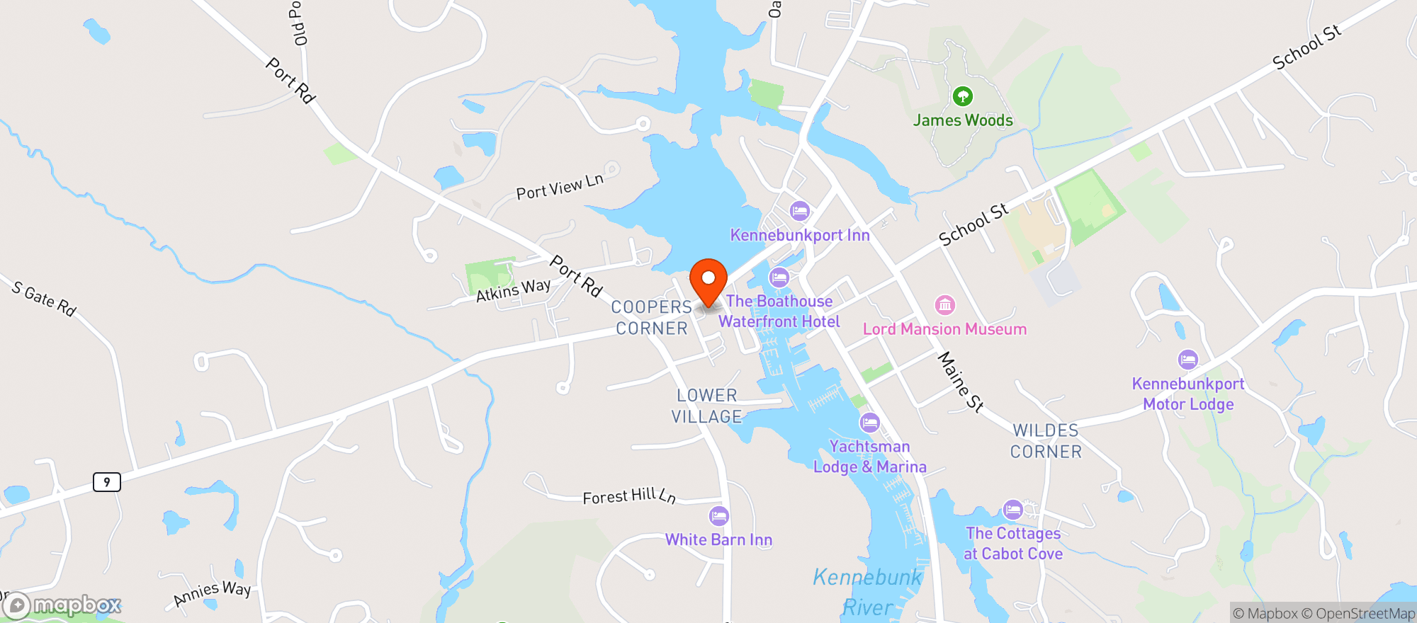 Map showing Batson River Brewing