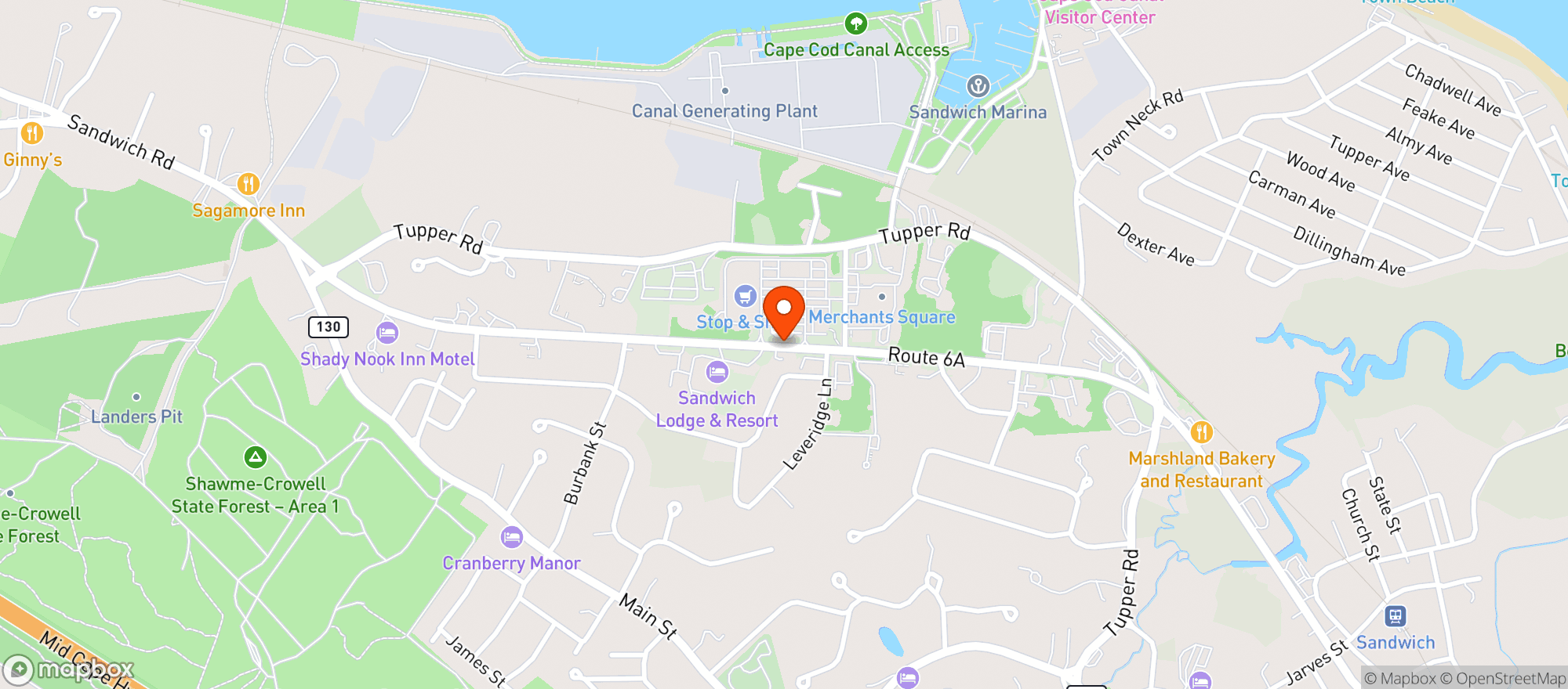 Map showing Paradise Wine & Spirits