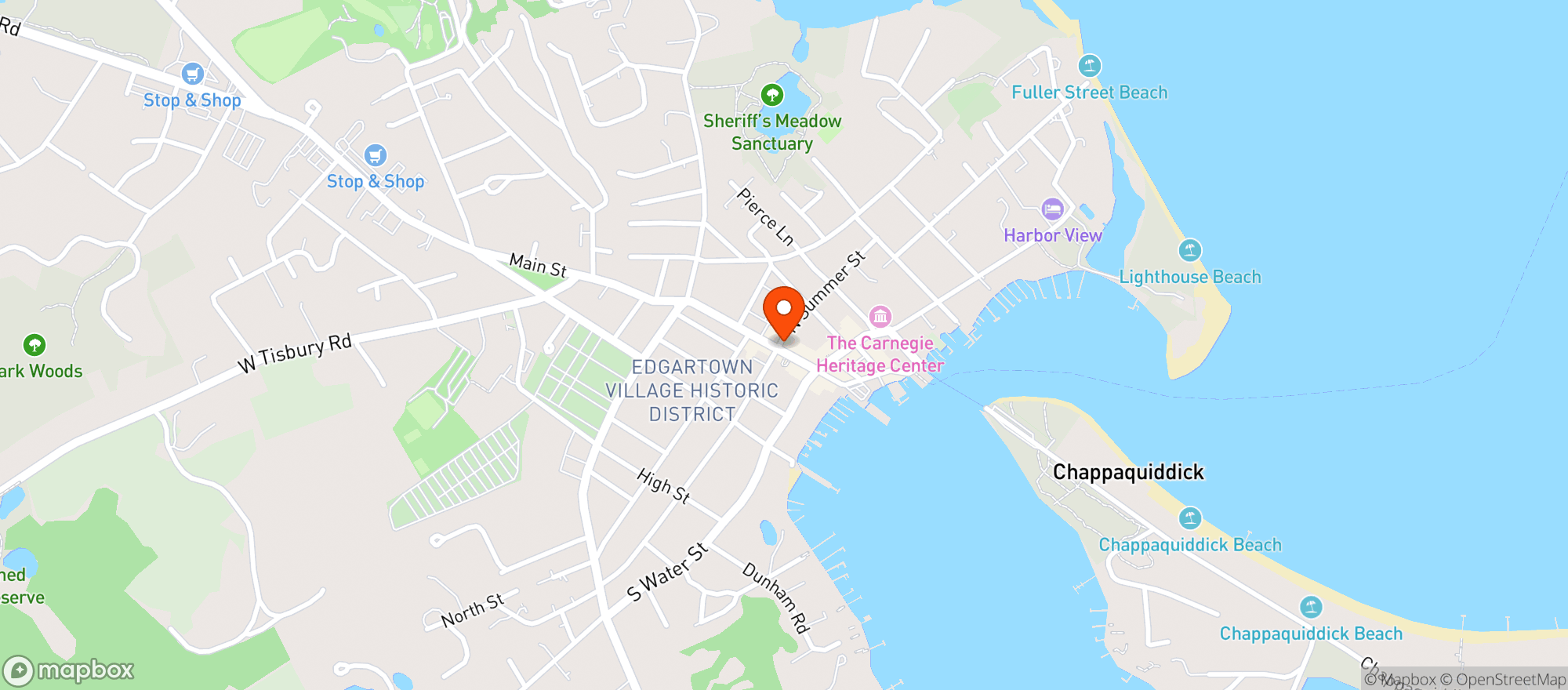 Map showing The Port Hunter
