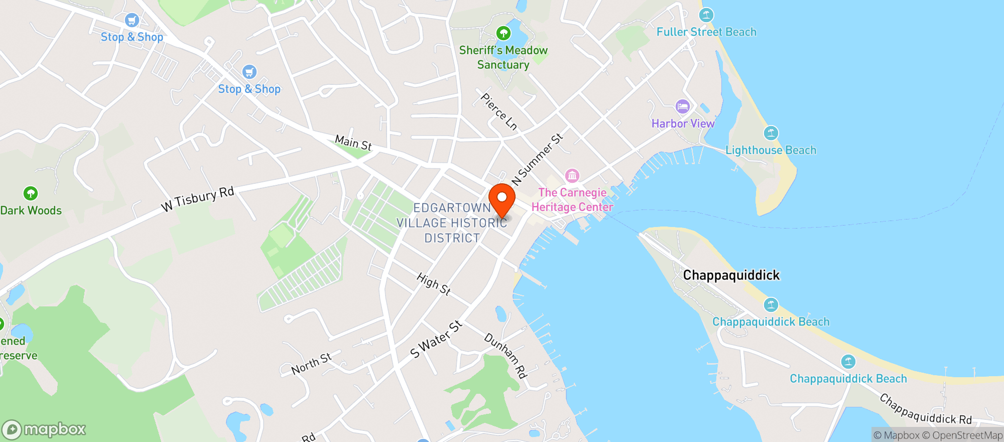 Map showing The Terrace