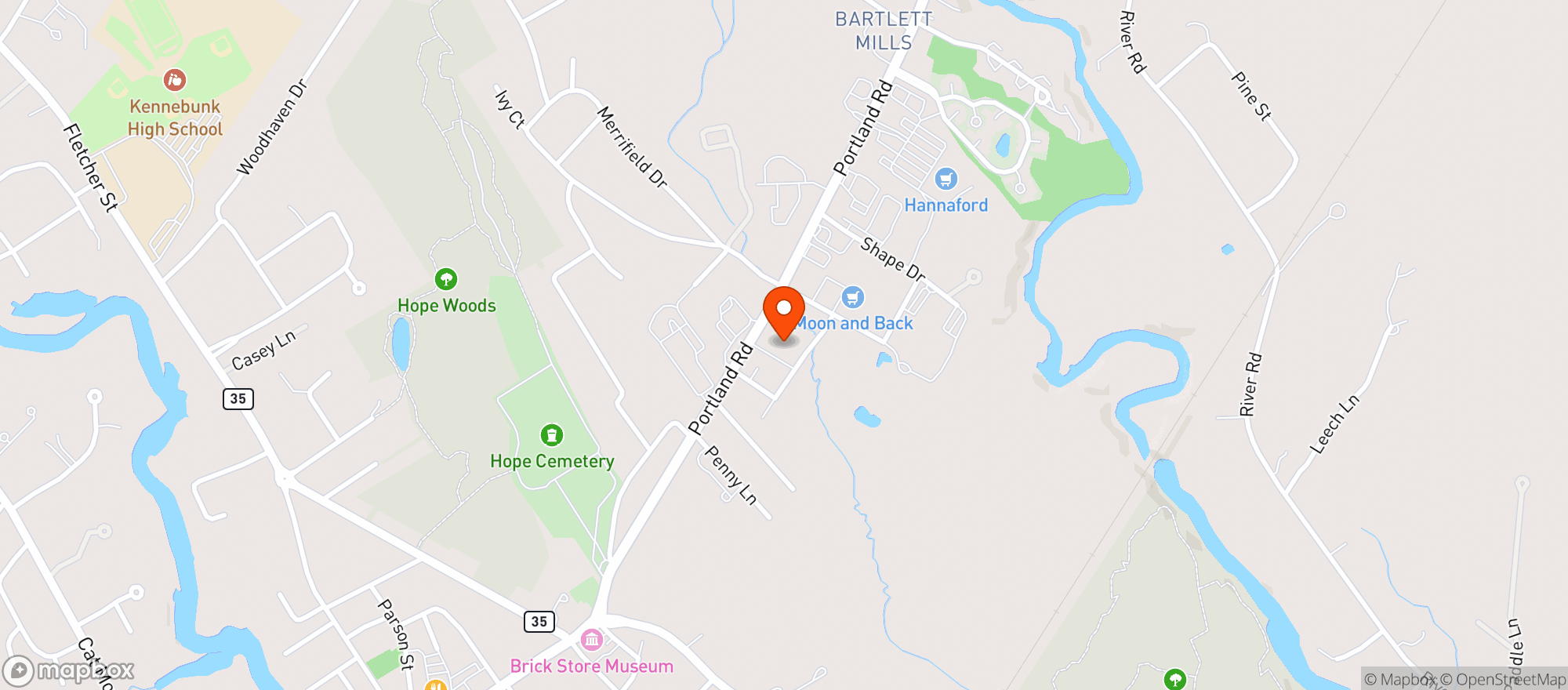 Map showing Walgreens #18431