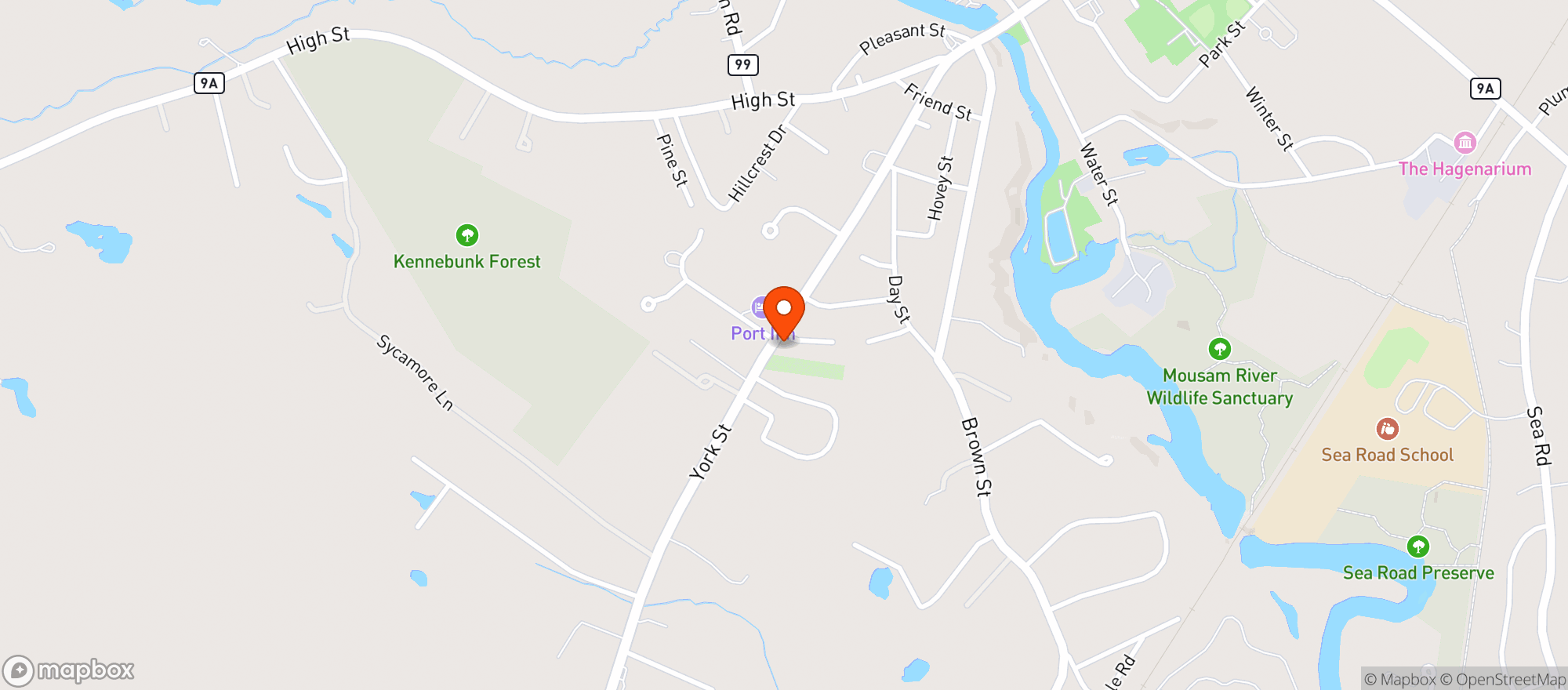 Map showing Smoke Bbq