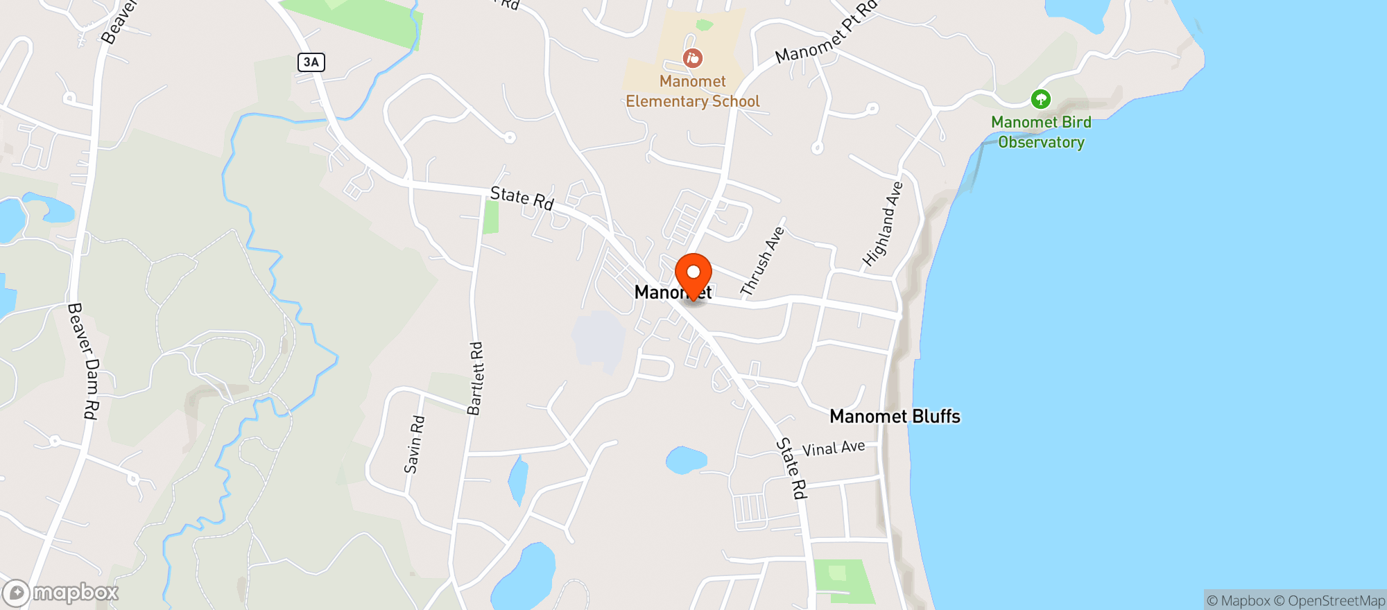 Map showing Luke’s Liquors Plymouth