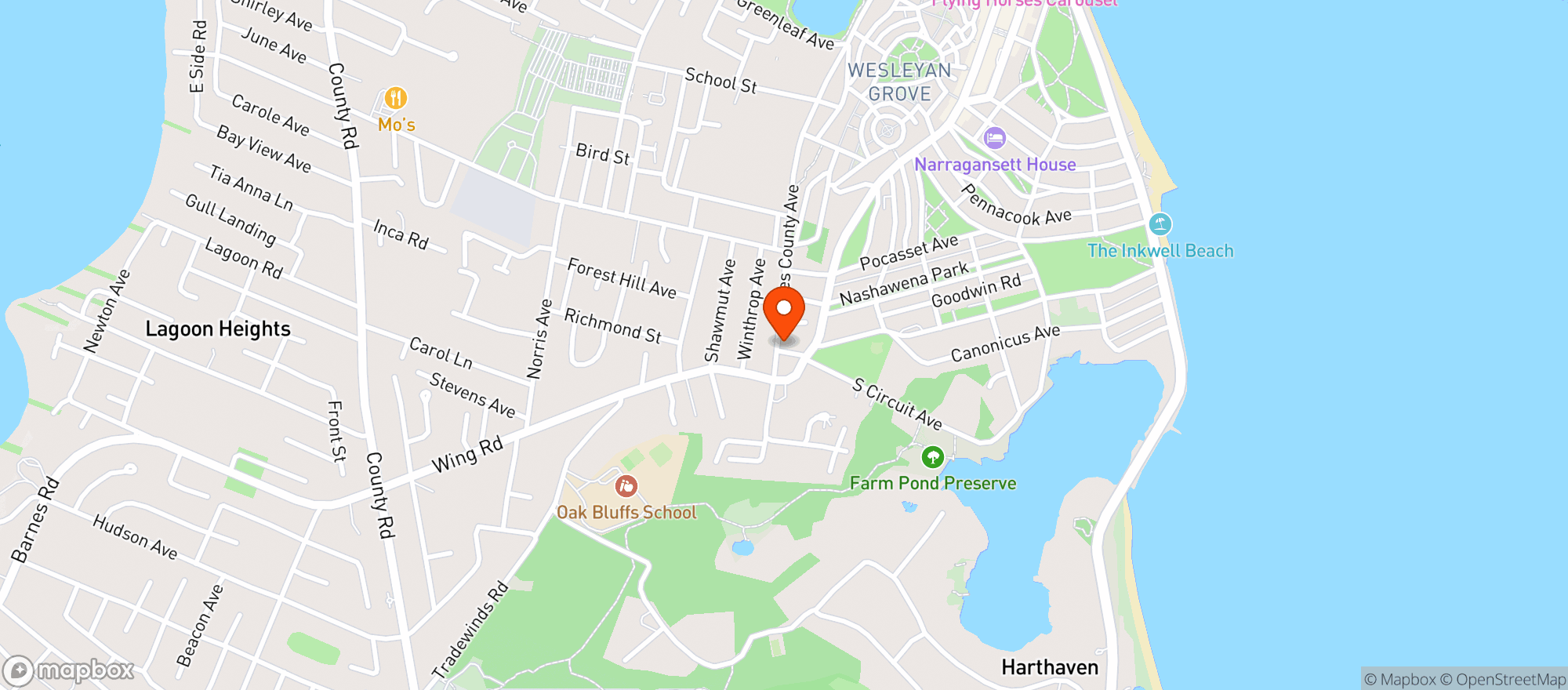 Map showing Black Joy Kitchen