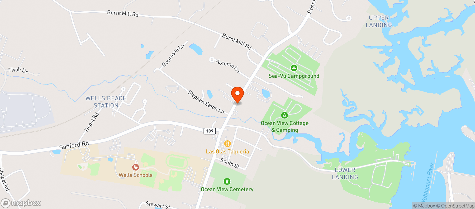 Map showing Feile Restaurant And Pub