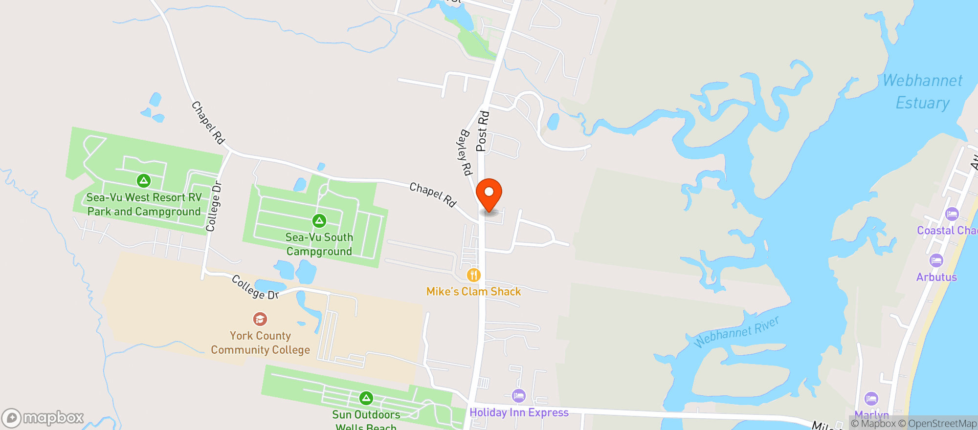 Map showing STEAKHOUSE